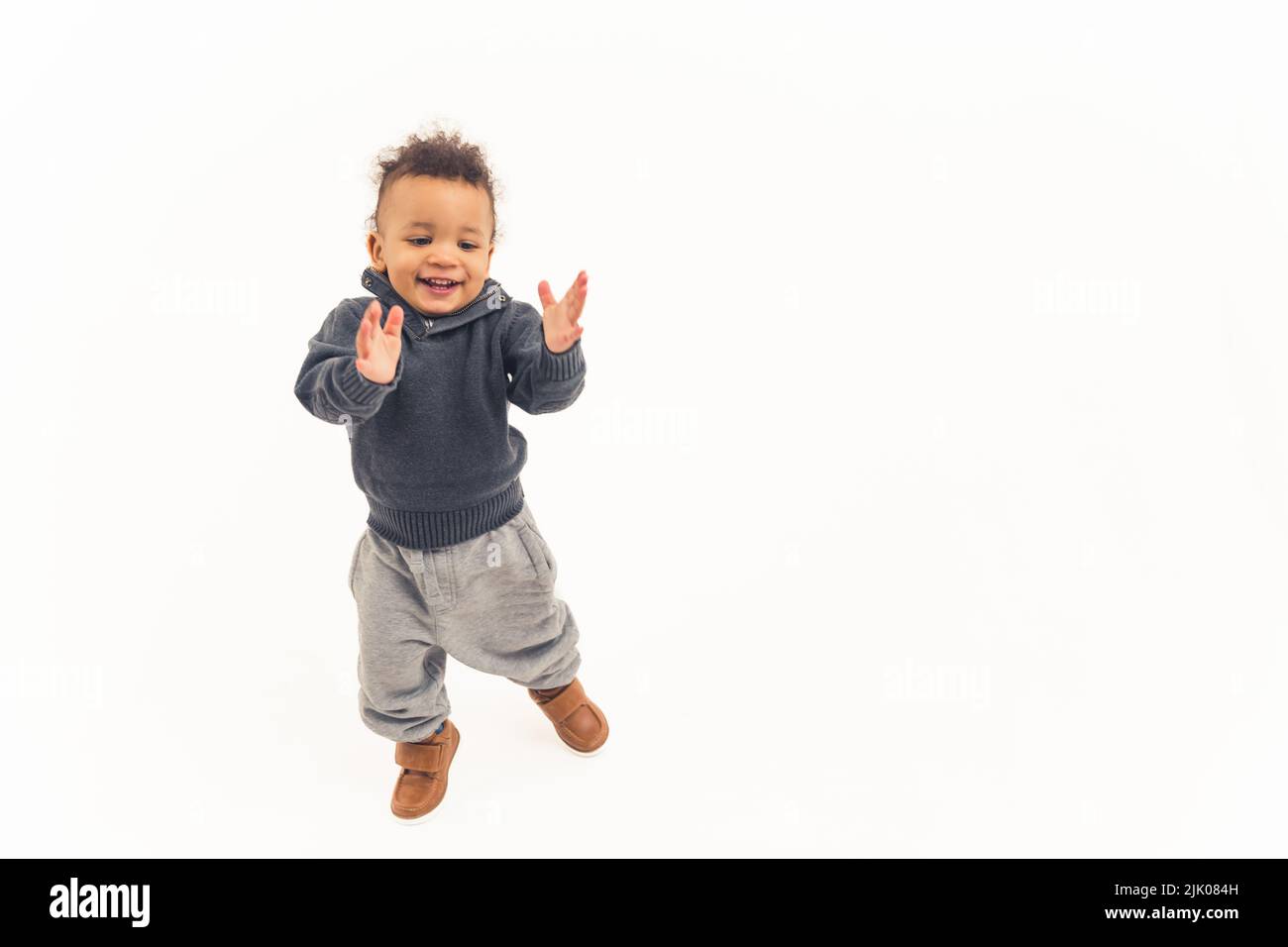 Portrait ethnic black boy Cut Out Stock Images & Pictures - Alamy