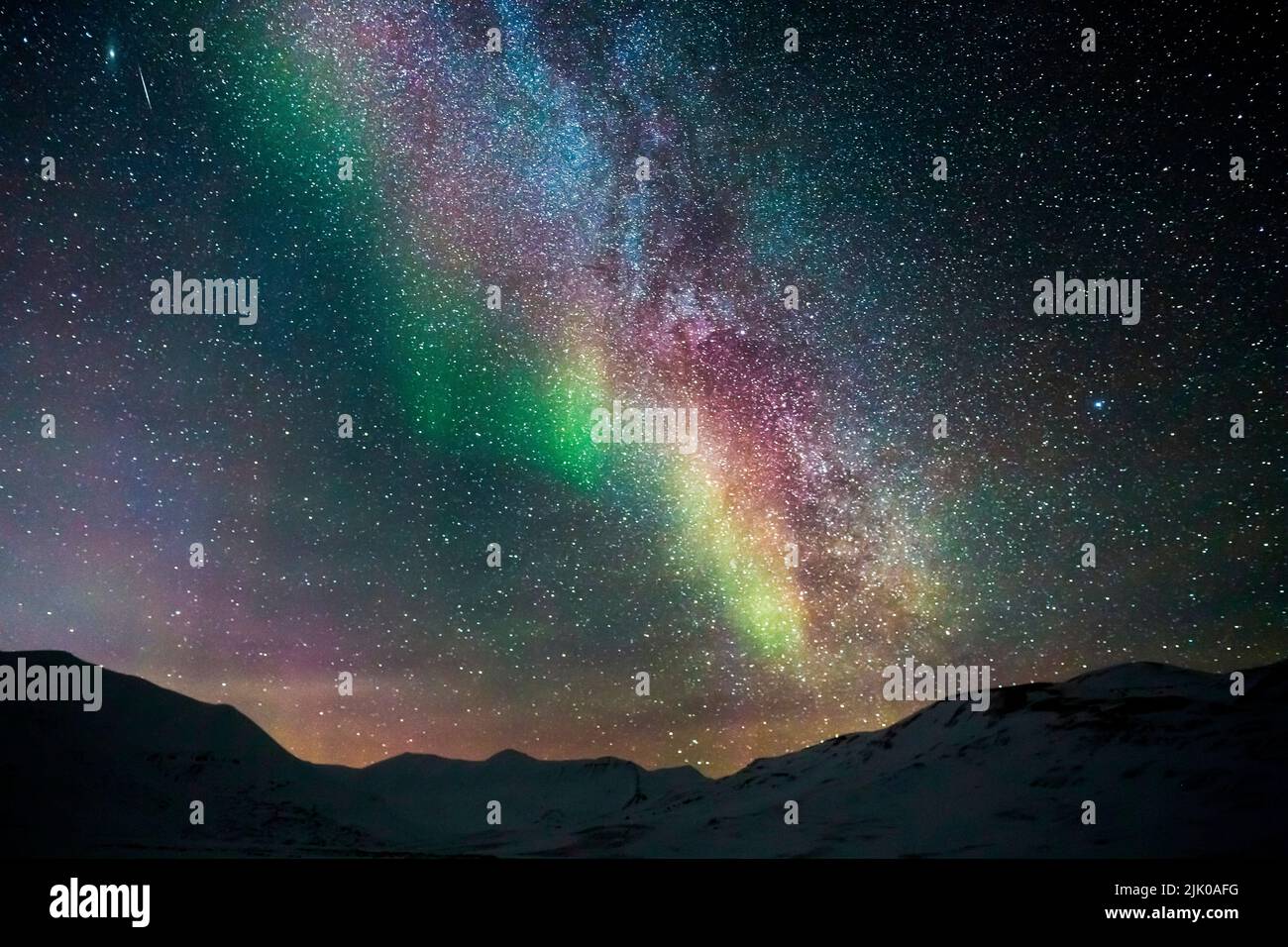 Galaxy starry night sky background Stock Photo - Alamy