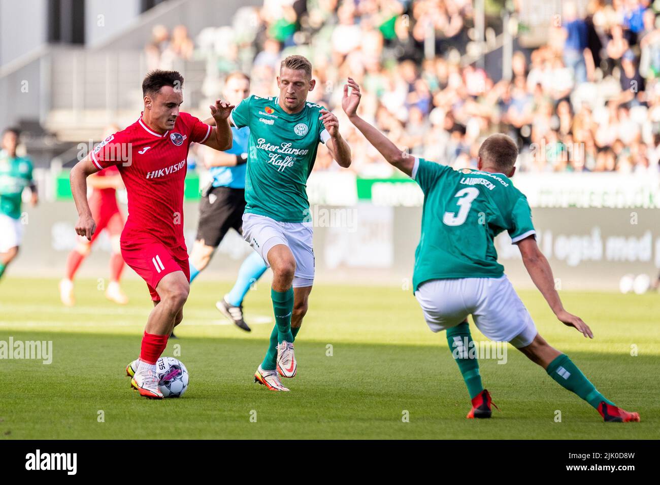 Denmark. 28th July, 2022. Xabi Auzmendi (11) of Suduva and