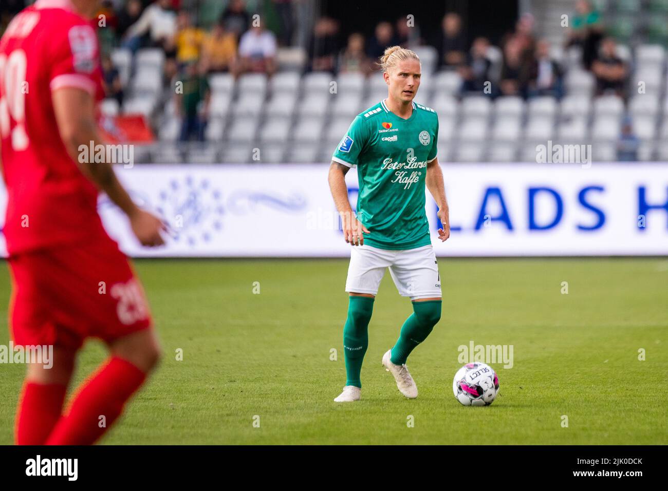 Denmark. 28th July, 2022. Christian Sorensen (7) of FF