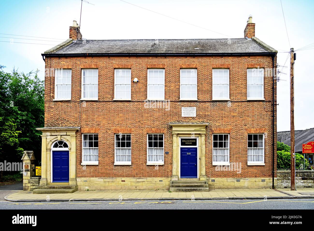 Collingwood House the home of Admiral Lord Collingwood a hero of the