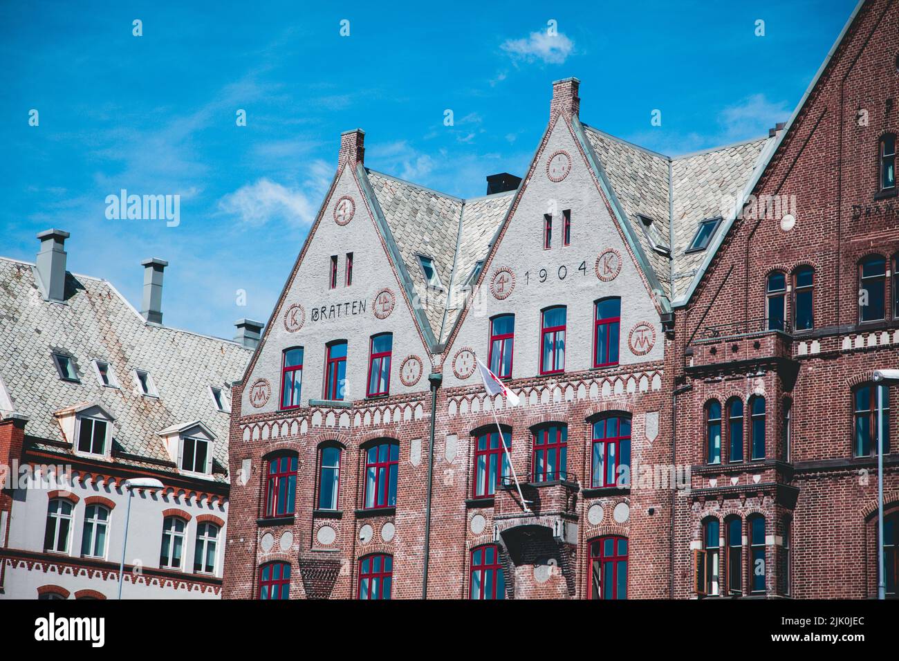 The Wooden Houses of Bryggen in Bergen, Norway Stock Photo Alamy