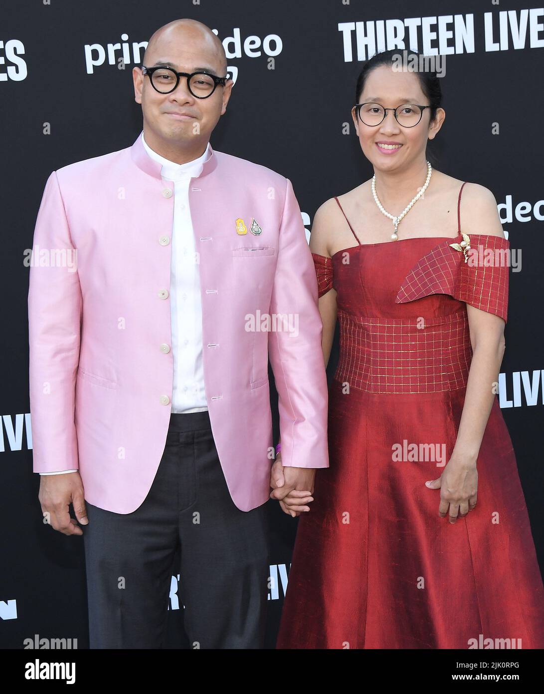 Los Angeles, USA. 28th July, 2022. (LR) Thai Consulate General Tor