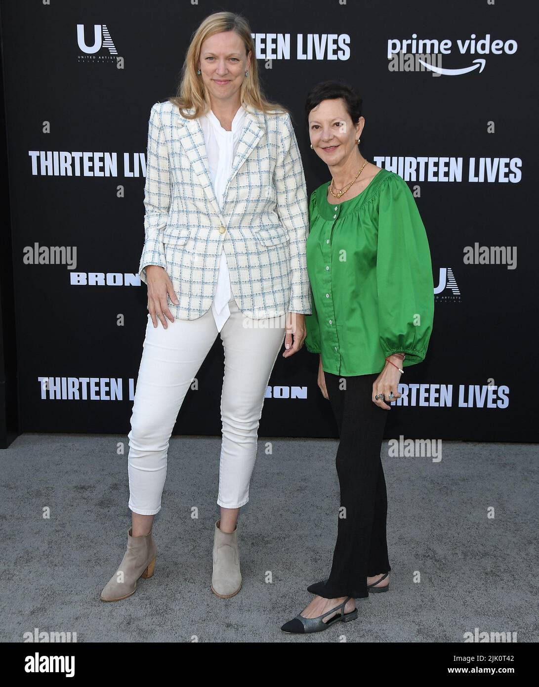 Los Angeles, USA. 28th July, 2022. (L-R) Karen Lunder and Gabrielle ...