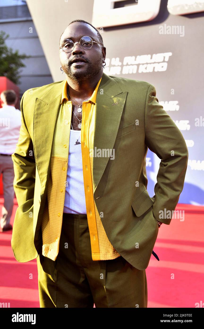 Brian Tyree Henry attends the 'Bullet Train' Special Screening at Zoo Palast on July 19, 2022 in Berlin, Germany. Stock Photo