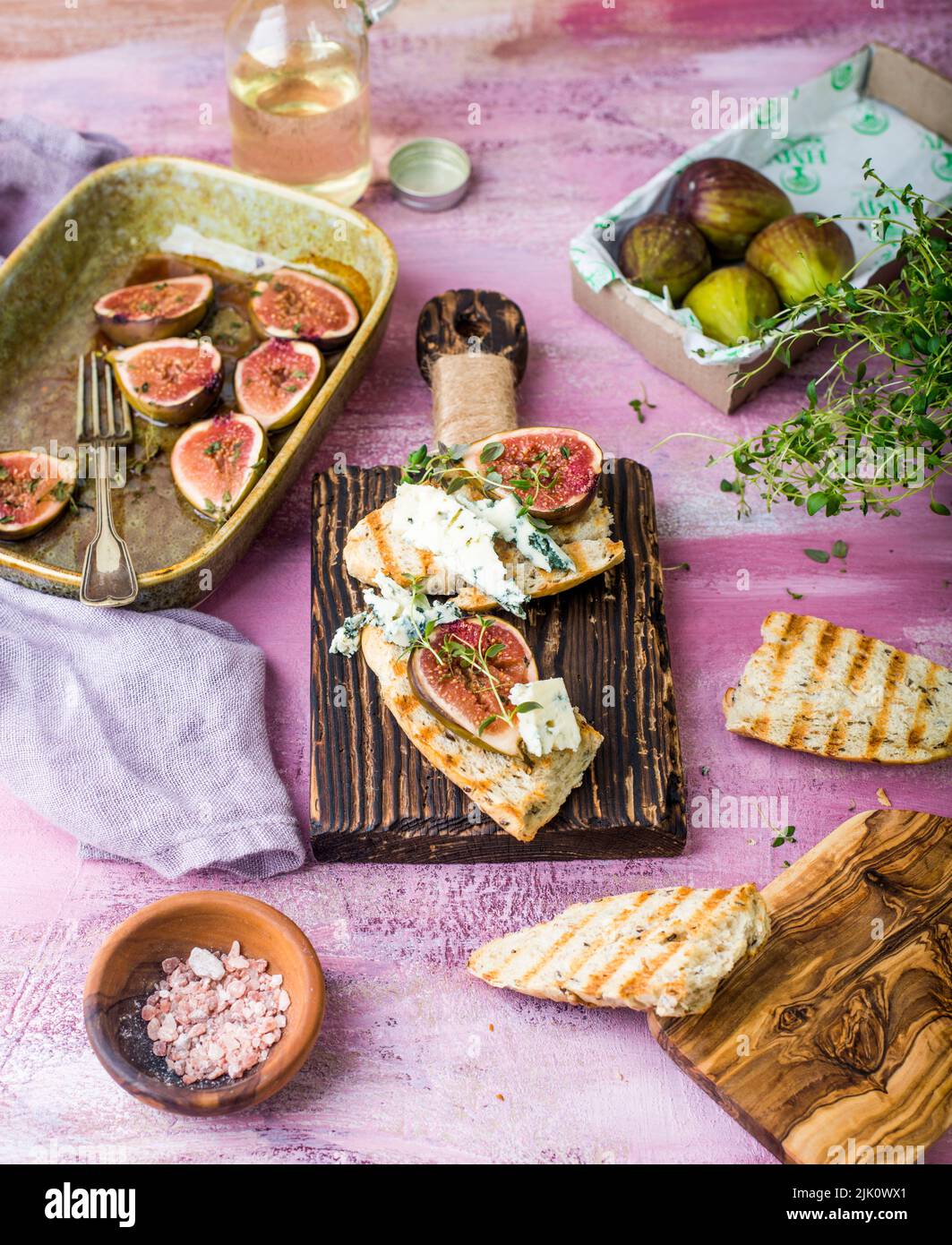 Blue cheese cheese dairy product food meat hires stock photography and images Alamy