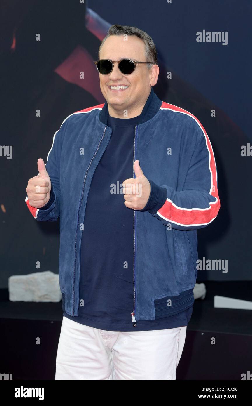Joe Russo attends the 'The Gray Man' Netflix Special Screening at Zoo Palast on July 18, 2022 in Berlin, Germany. Stock Photo