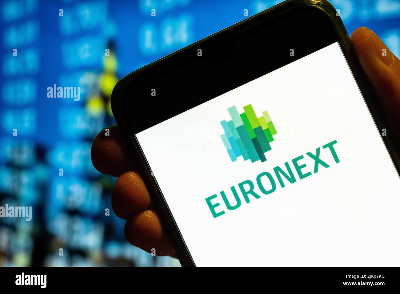 Euronext Logo Hi res Stock Photography And Images Alamy