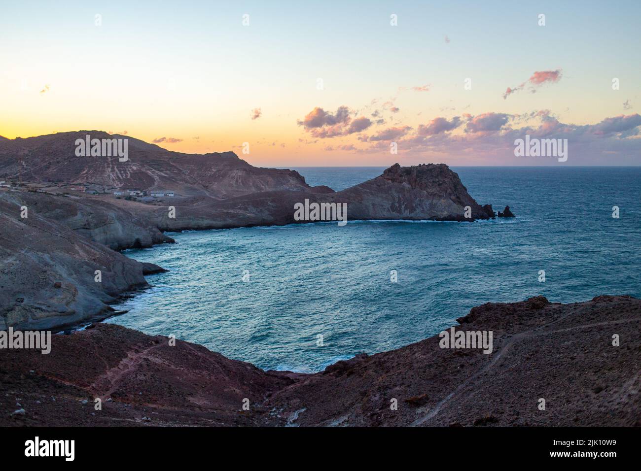 Cape Three Forks on the Mediterranean coast of northeastern Morocco