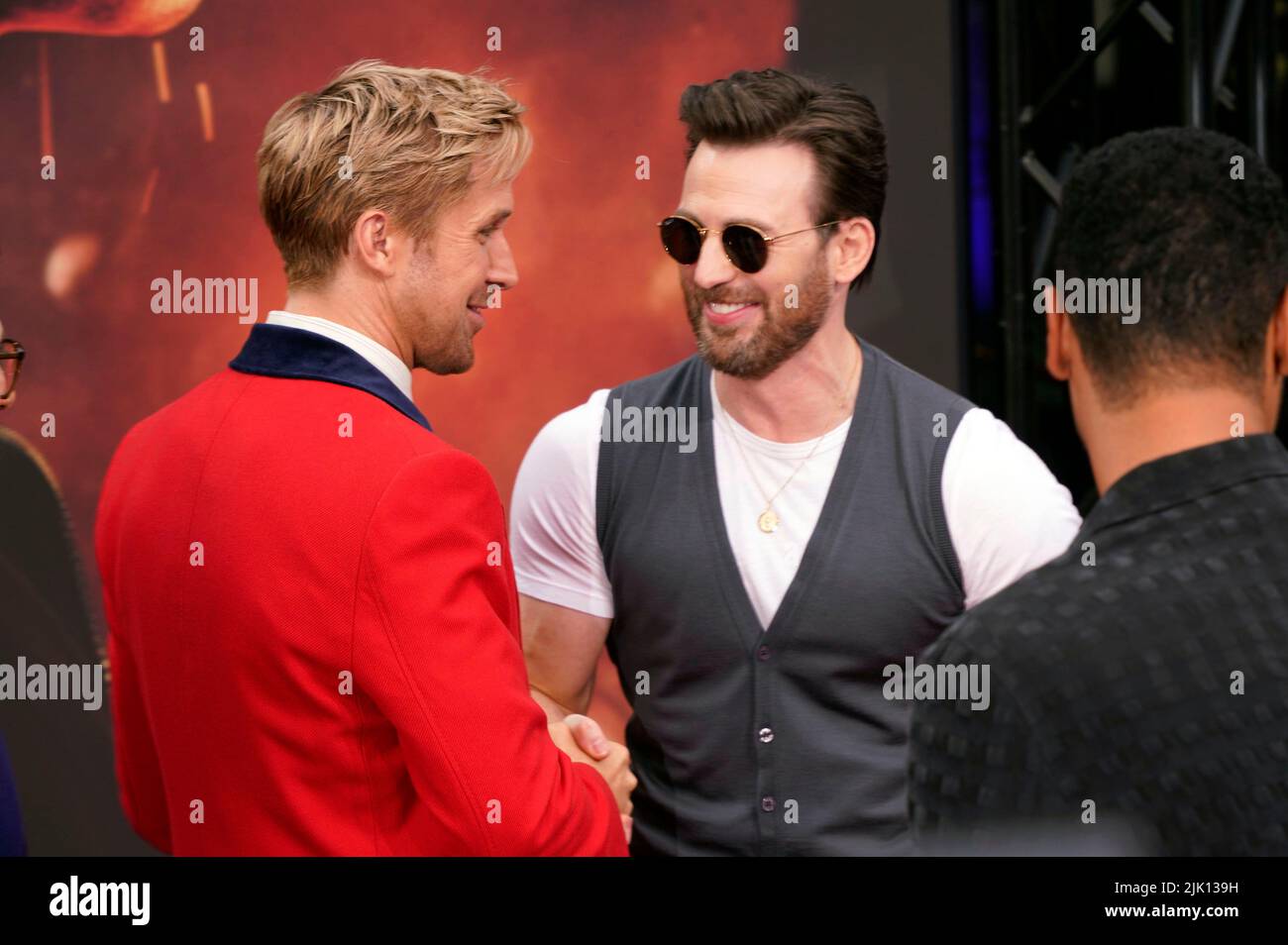 The Gray Man cast, Chris Evans, Ryan Gosling and more