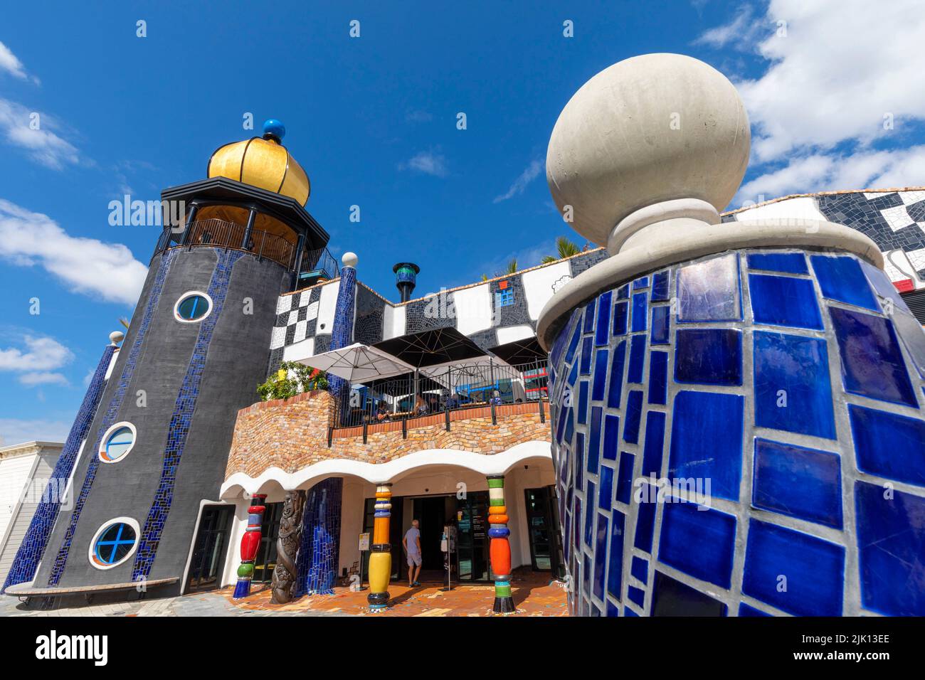Hundertwasser museum new zealand hires stock photography and images