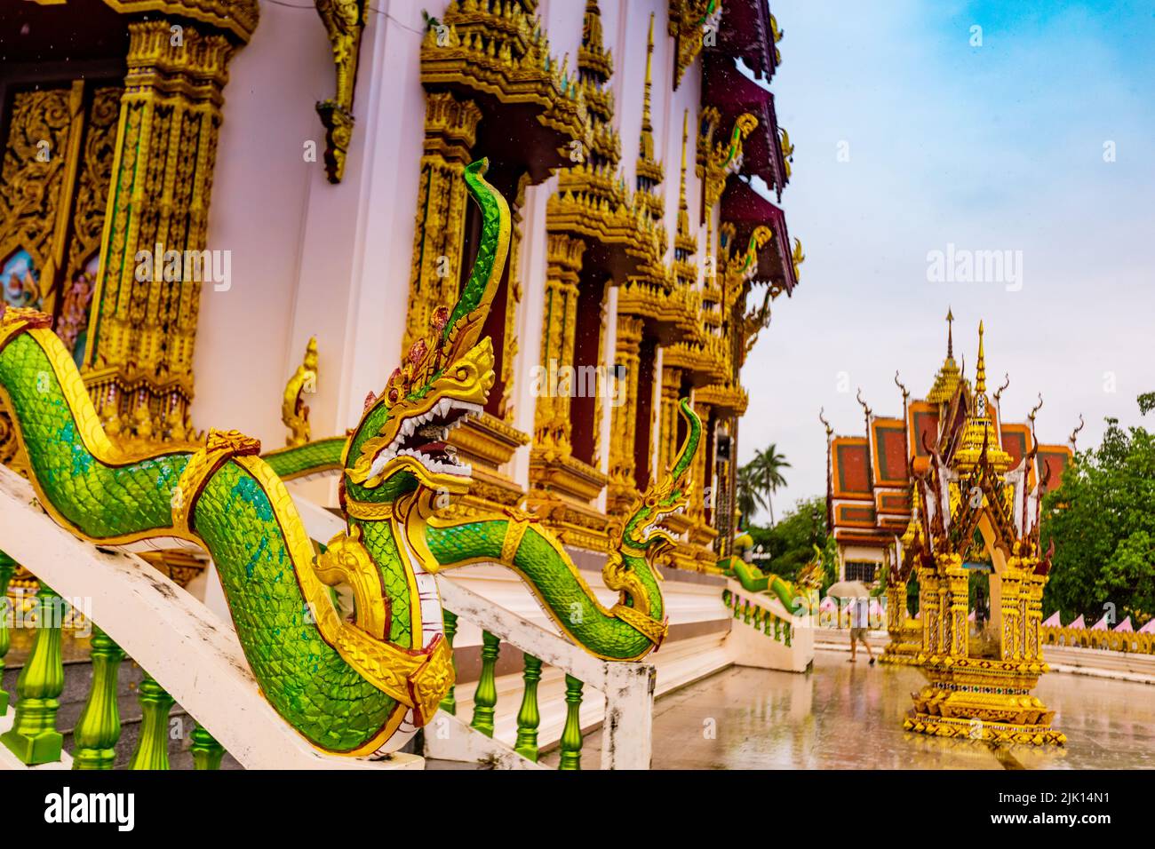 Wat Plai Laem Temple, Koh Samui, Thailand, Southeast Asia, Asia Stock Photo