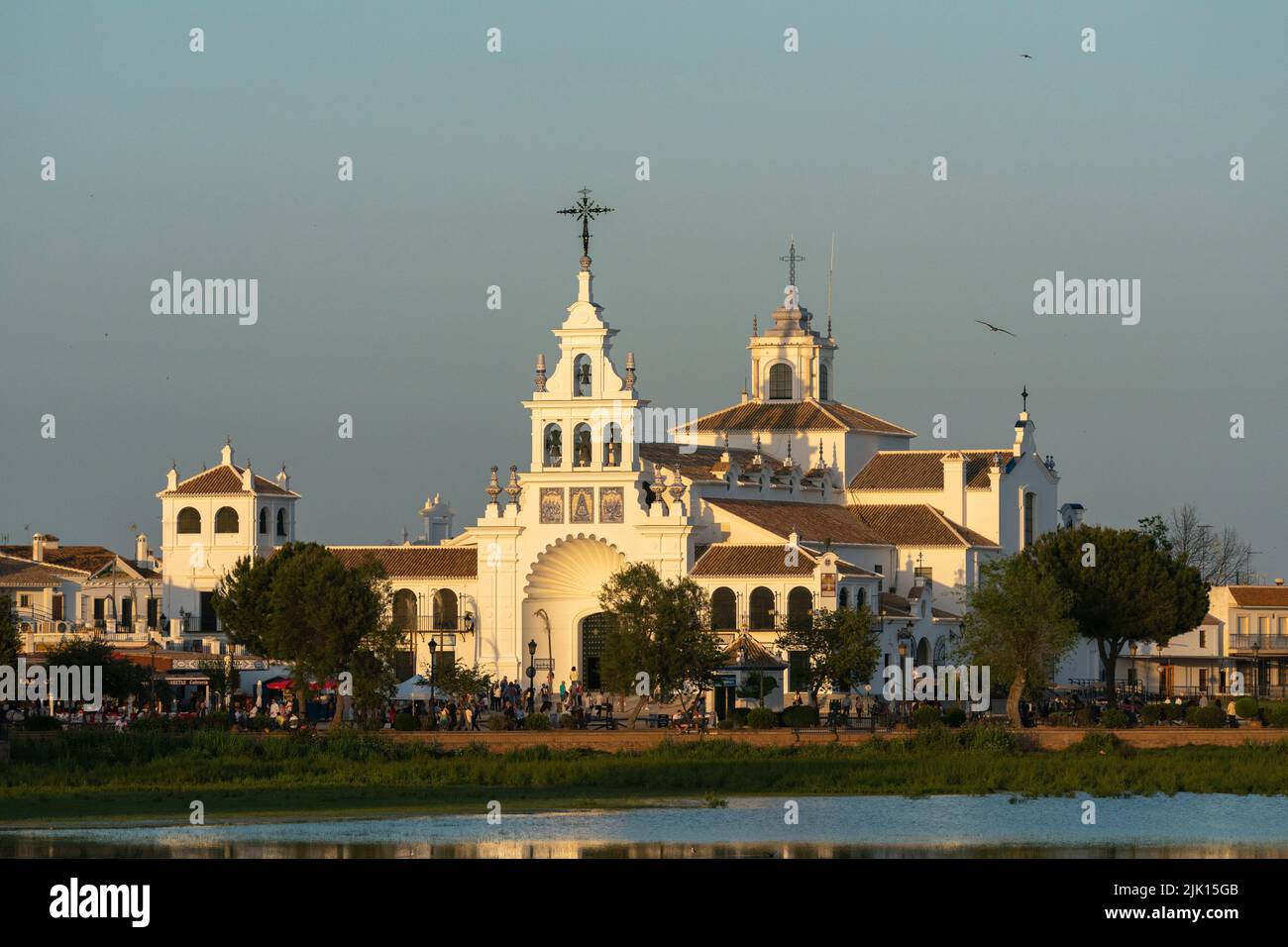 Ermita de Rocio church, Huelva, Andalusia, Spain, Europe Stock Photo