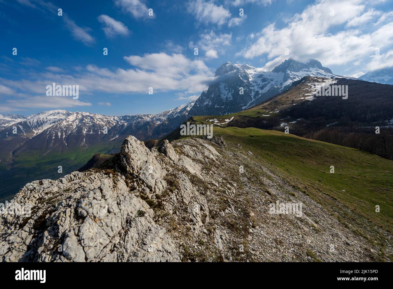 Gran Sasso e Monti della Laga National Park, Abruzzo, Italy, Europe Stock Photo