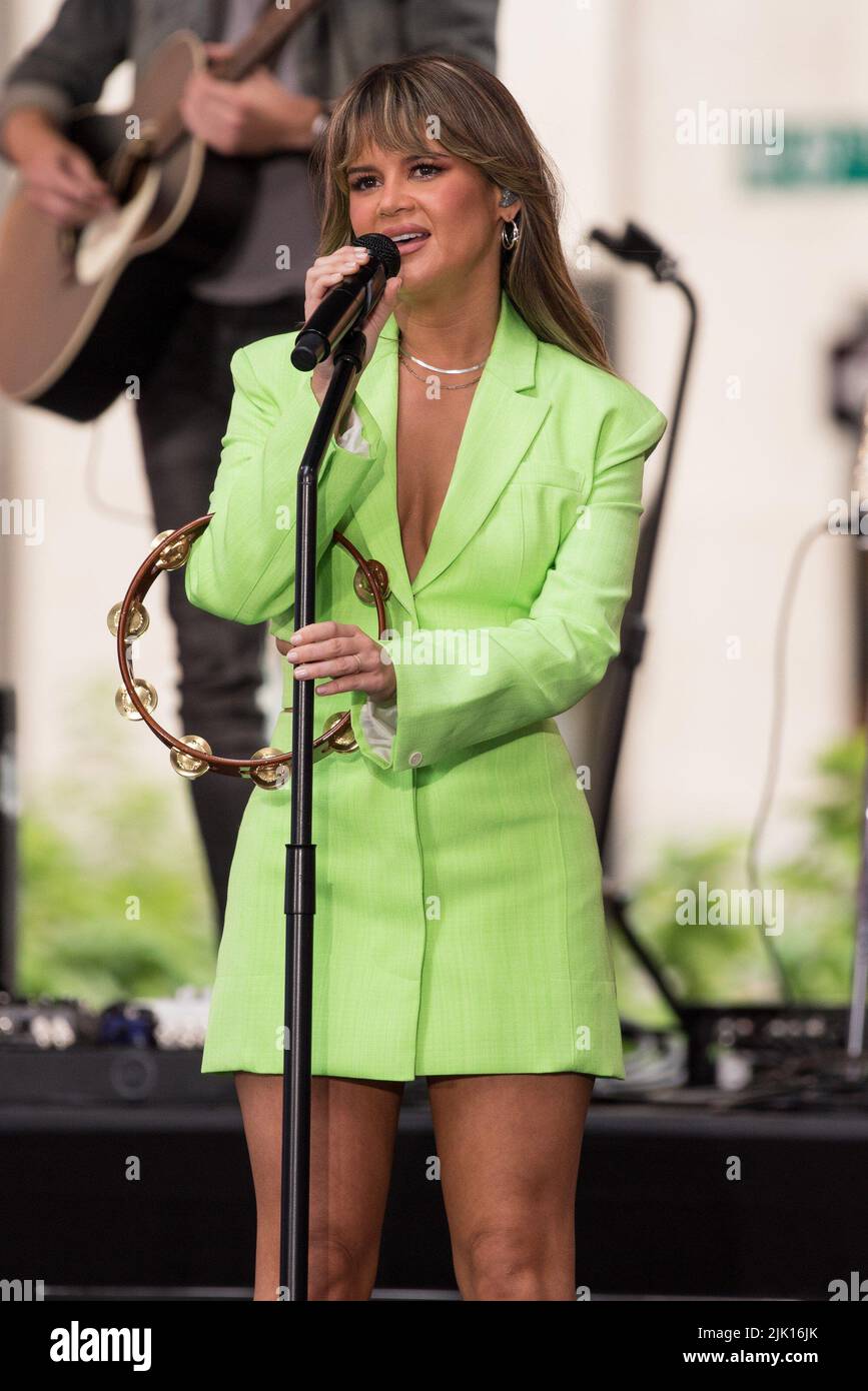 New York, NY, USA. 28th July, 2022. Maren Morris on stage for NBC Today