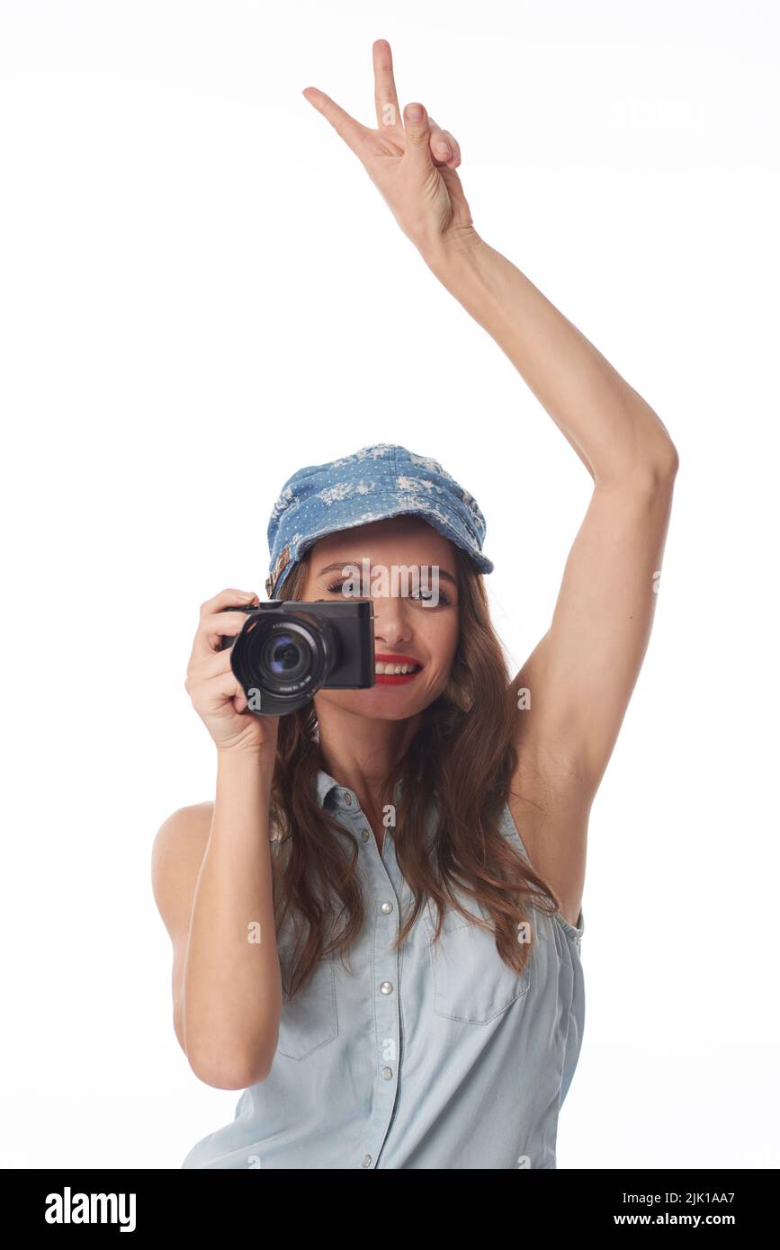 Photo pretty young smiling hi-res stock photography and images - Alamy