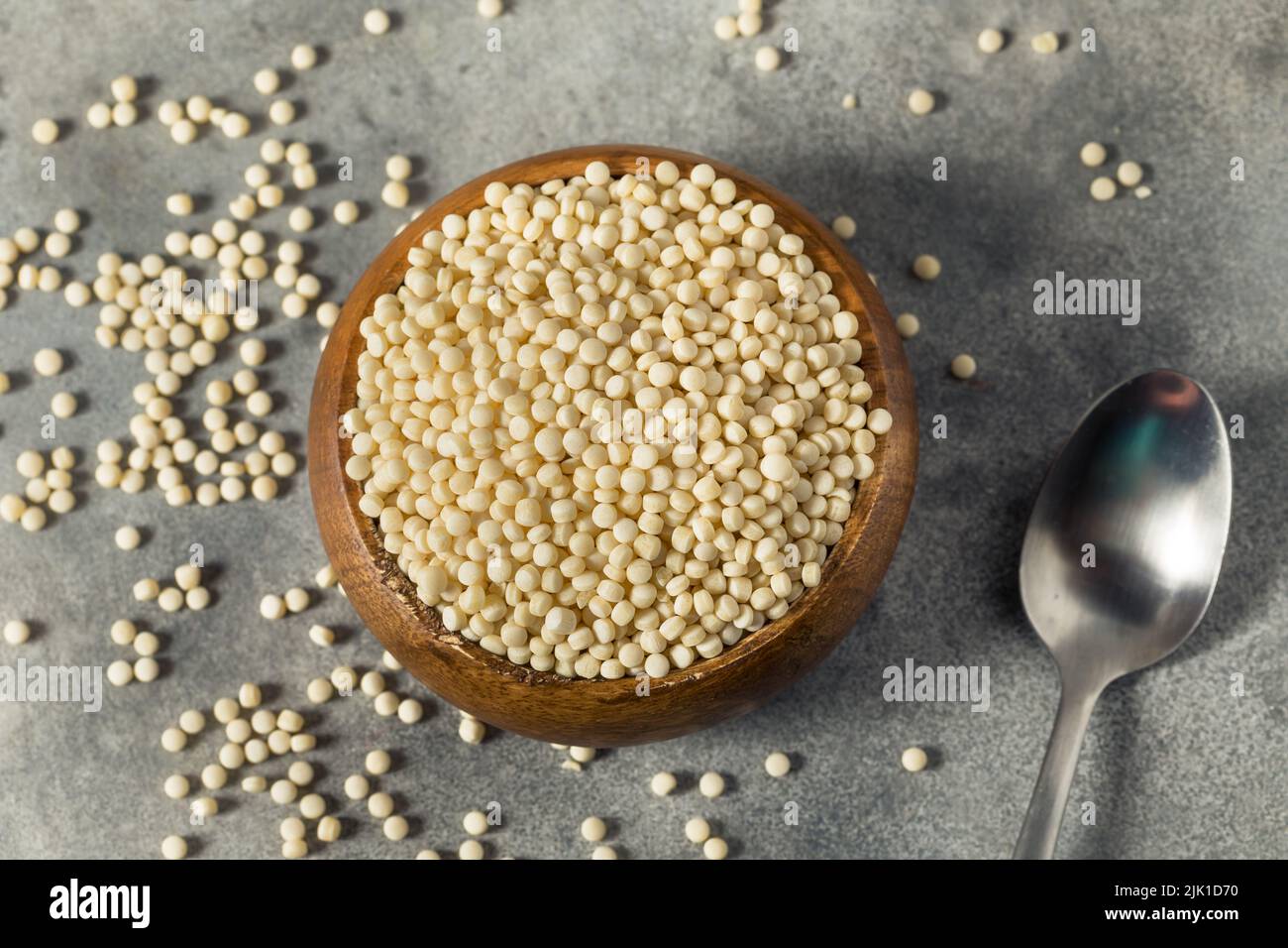 Raw Dry Organic Couscous in a Bowl Stock Photo Alamy