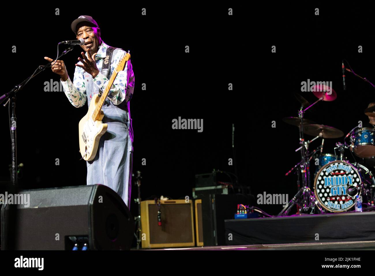 July 27, 2022, Indianapolis, Indiana, USA Blues artist Buddy Guy