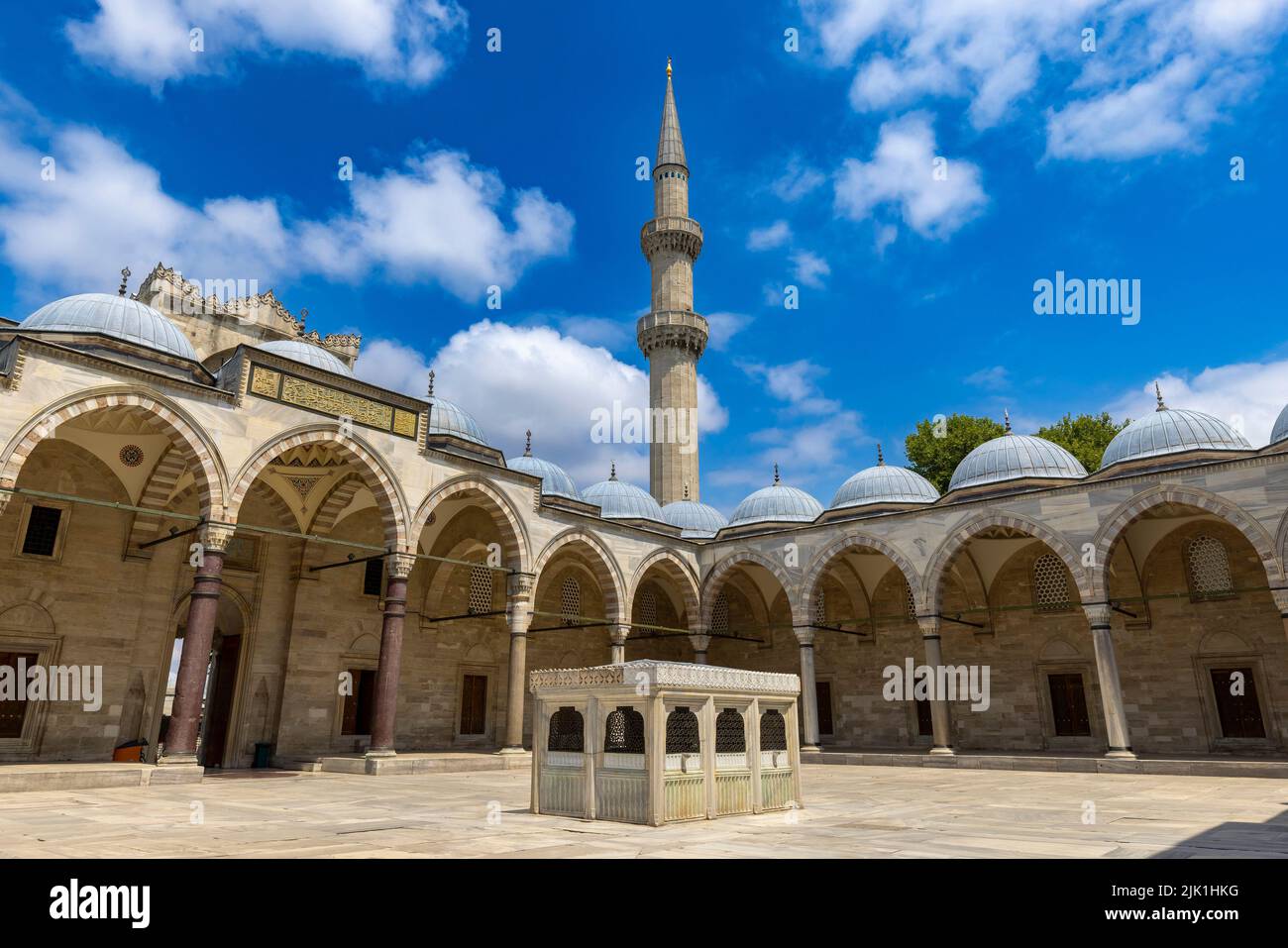 detail of a structure inside the topkapi palace in istanbul Stock Photo