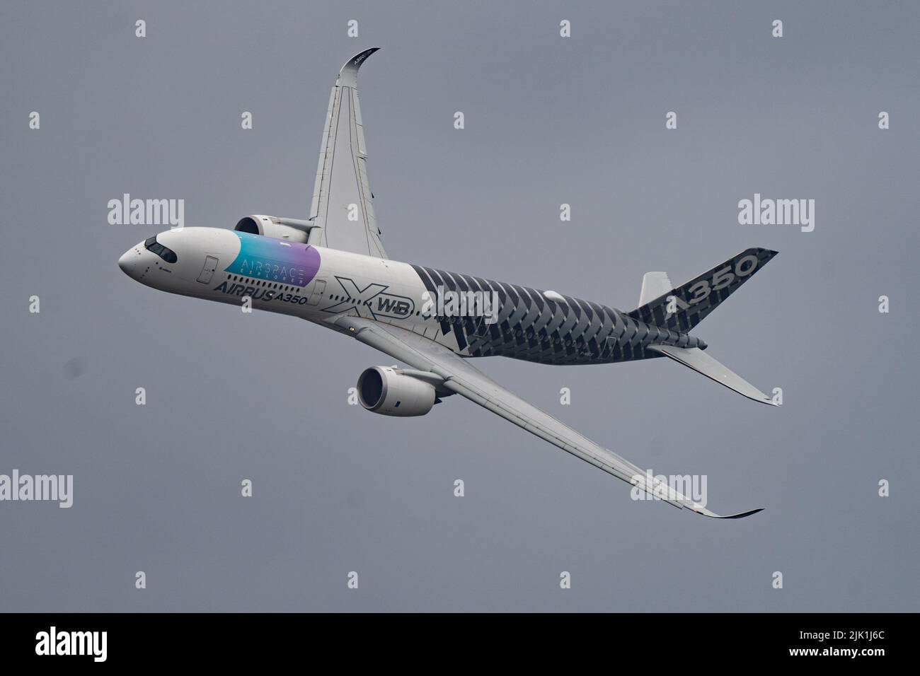 Airbus A350 Farnborough Airshow 2022 Stock Photo Alamy