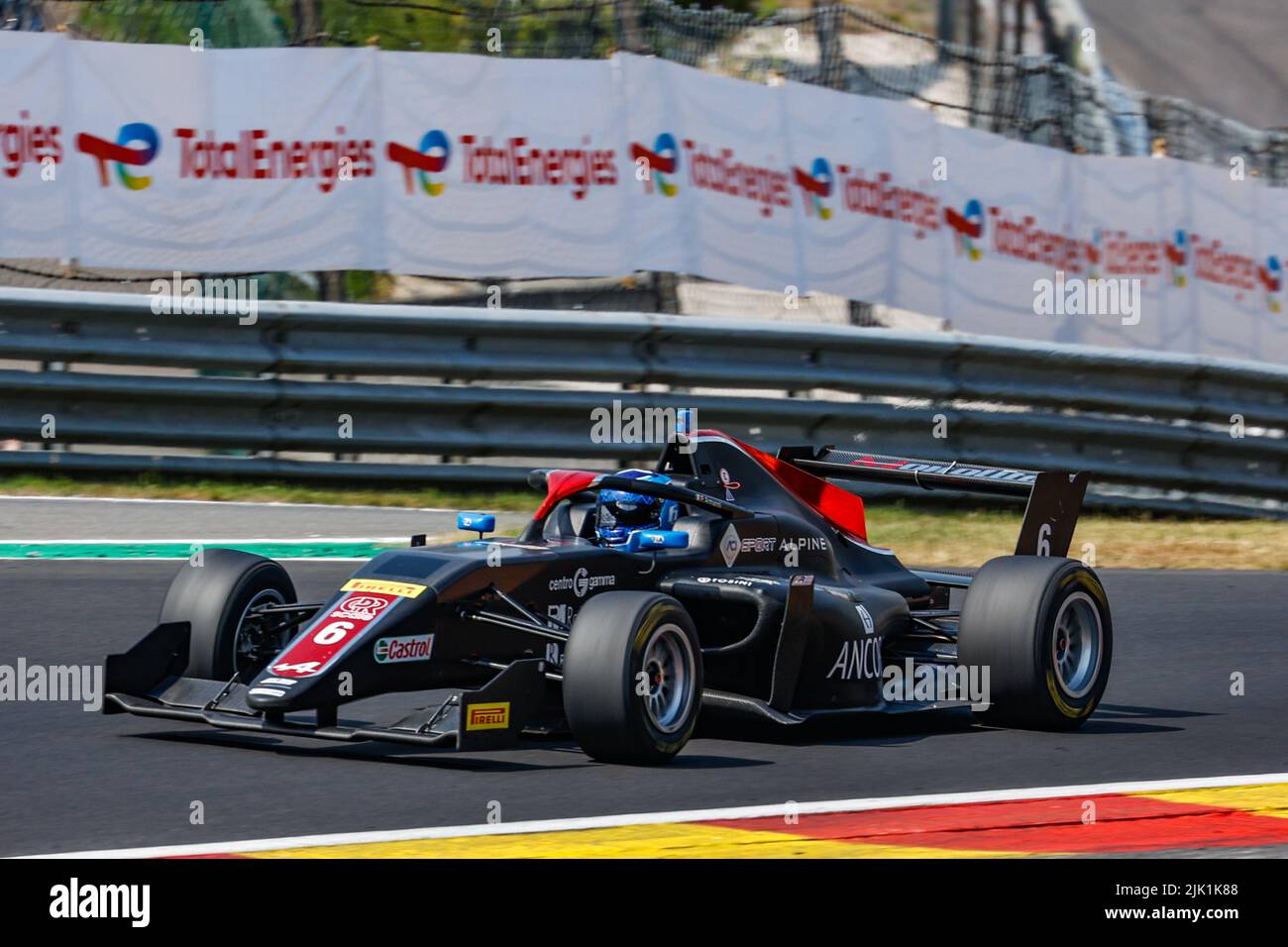 Francorchamps, Belgium. 29th July, 2022. 6 ARMANNI Pietro (ita), MONOLITE RACING, action during the 7th round of the 2022 Formula Regional European Championship by Alpine, from July 28 to 30 on the Circuit de Spa-Francorchamps in Francorchamps, Belgium - Photo Paul Vaicle / DPPI Credit: DPPI Media/Alamy Live News Stock Photo