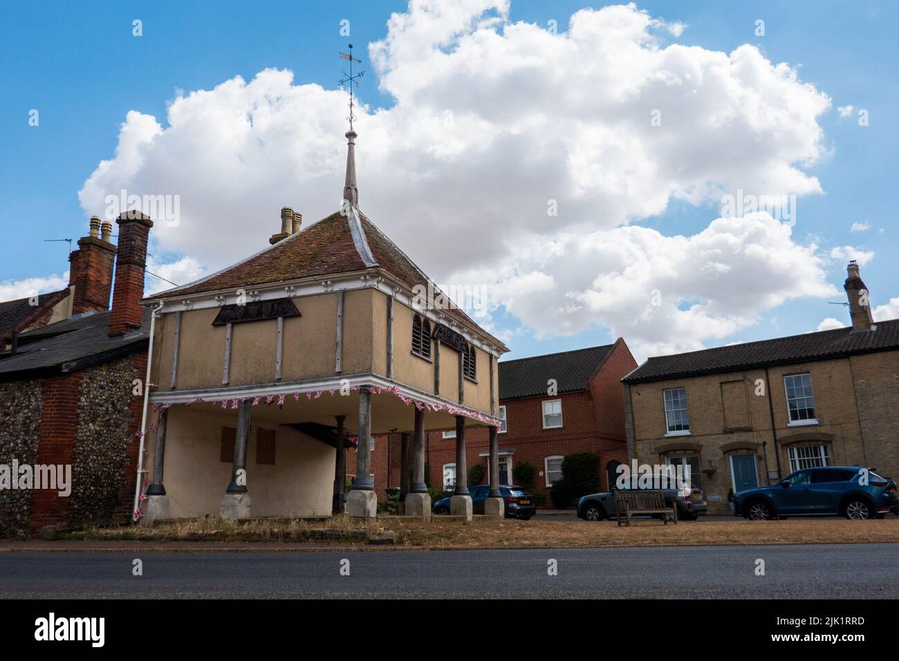 Market House NEW BUCKENHAM Stock Photo