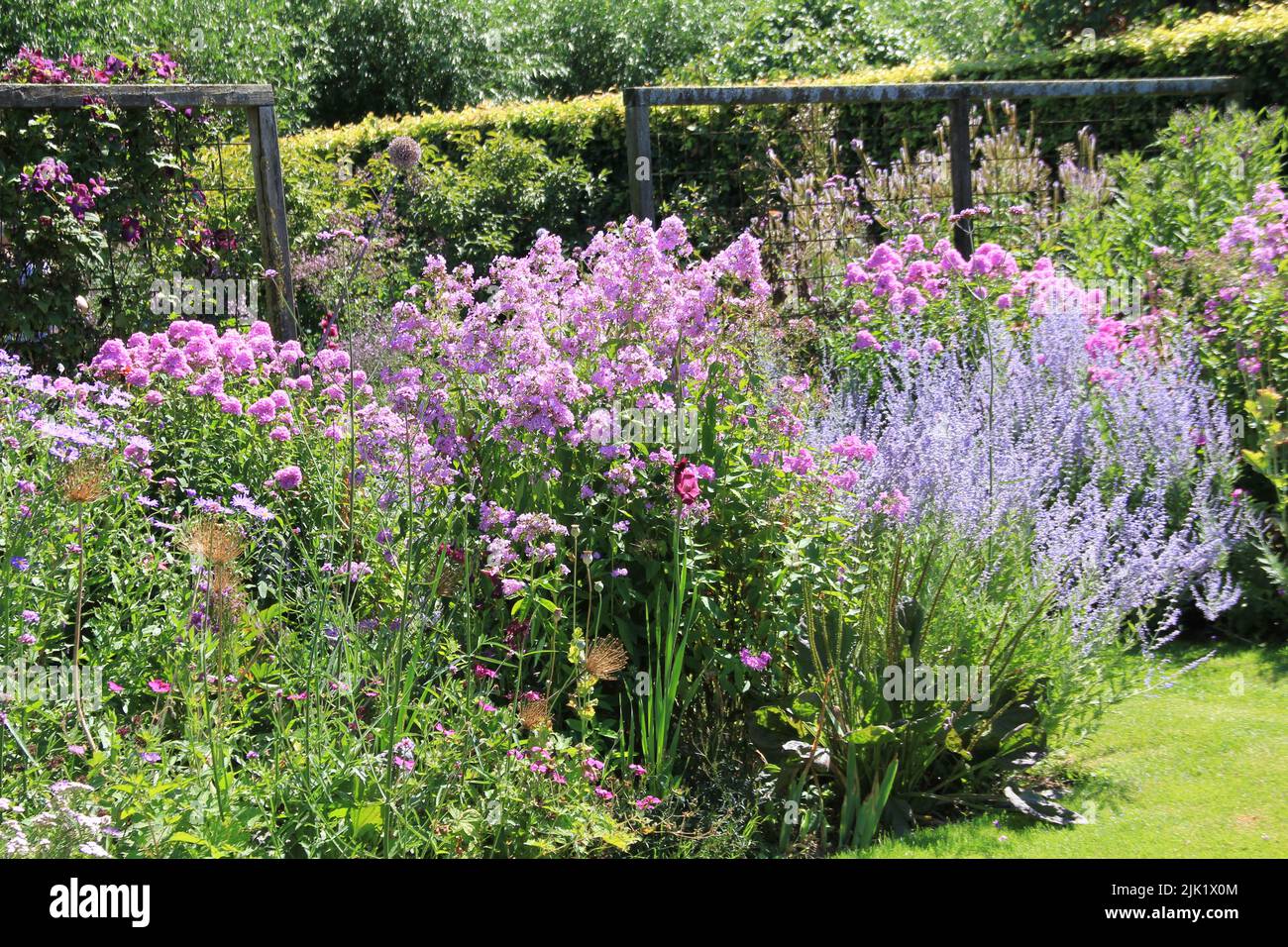 The gardens in Demen, the Netherlands Stock Photo Alamy