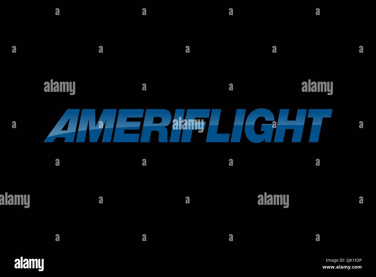 Ameriflight, Logo, Black background Stock Photo Alamy