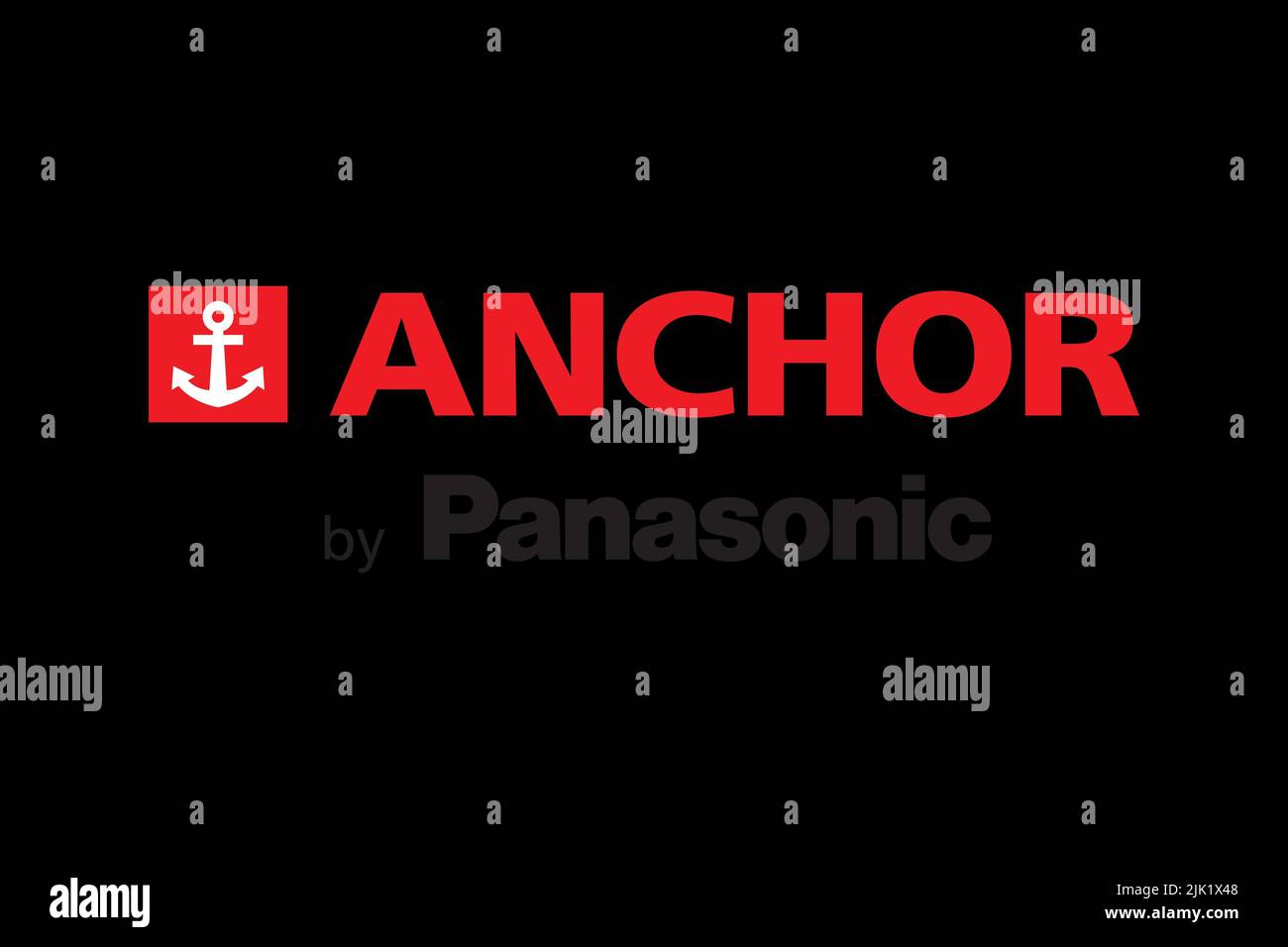 Anchor Electricals Pvt. Ltd. logo, black background Stock Photo Alamy