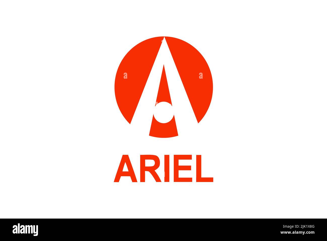 Ariel Motor Company, Logo, White Background Stock Photo