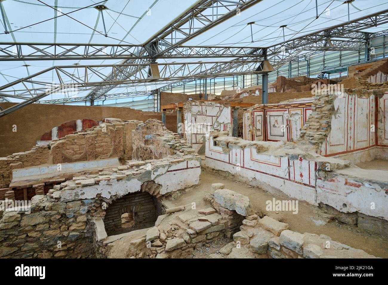 inside Terrace Houses of Ephesus, Ephesus Archaeological Site, Selcuk