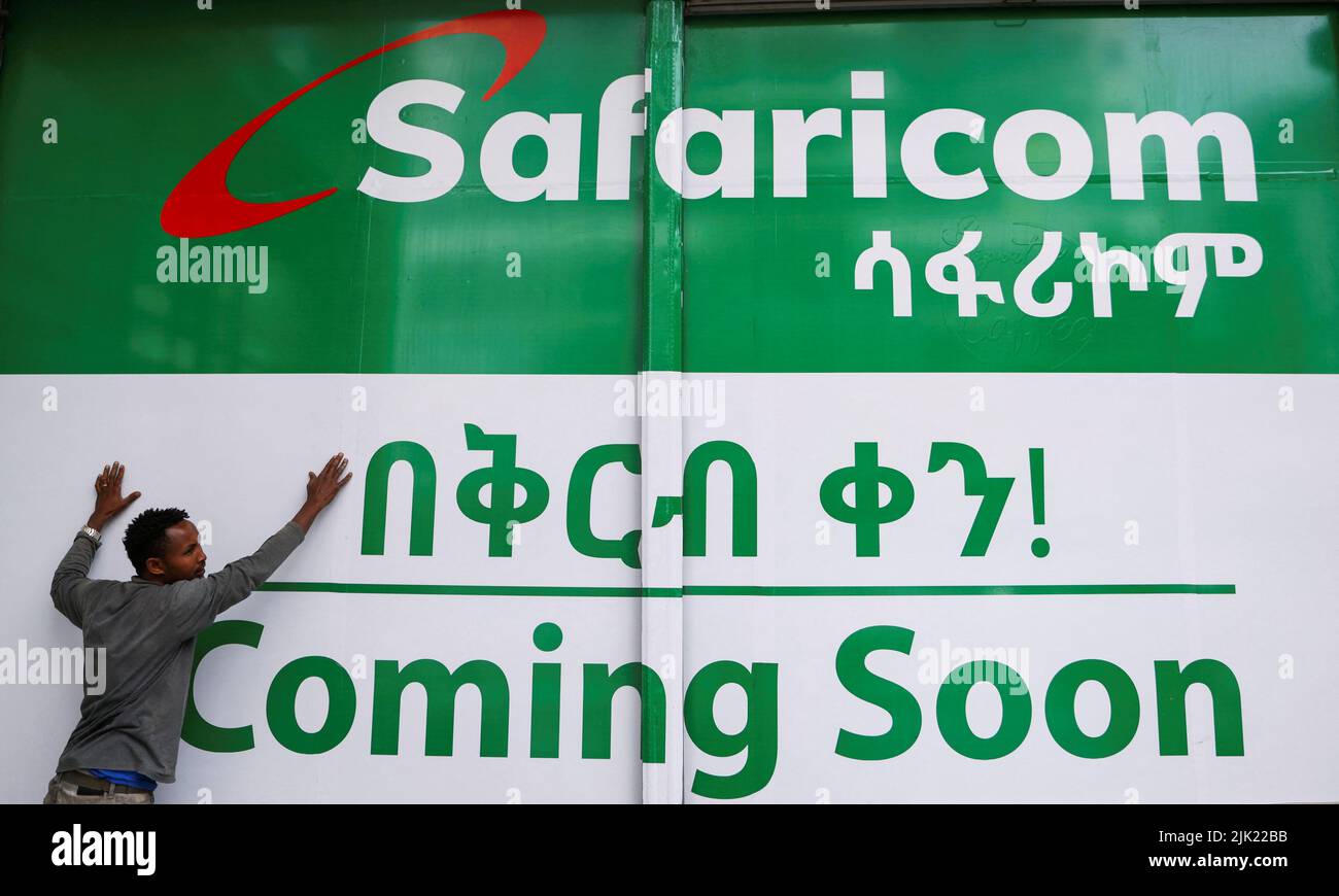 Safaricom ethiopia hi-res stock photography and images - Alamy