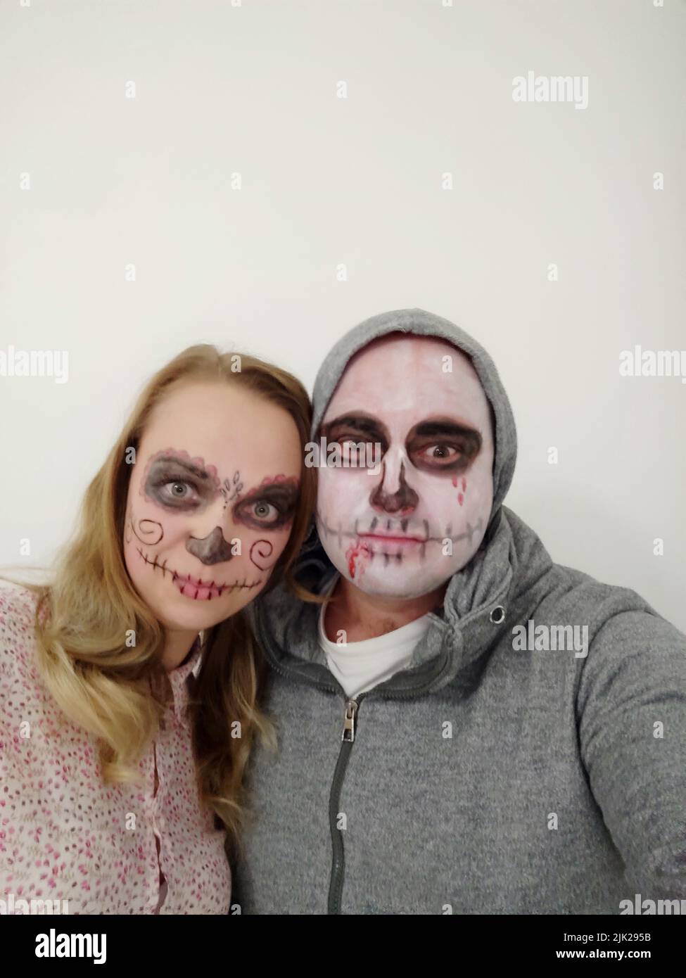 Scary face paint hi-res stock photography and images - Alamy