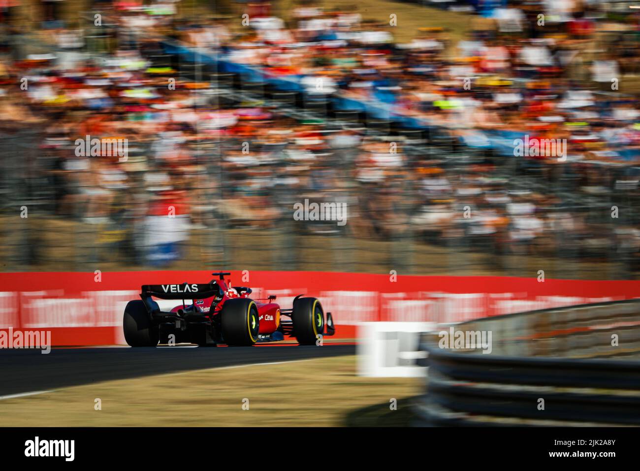 16 LECLERC Charles (mco), Scuderia Ferrari F1-75, action during the ...