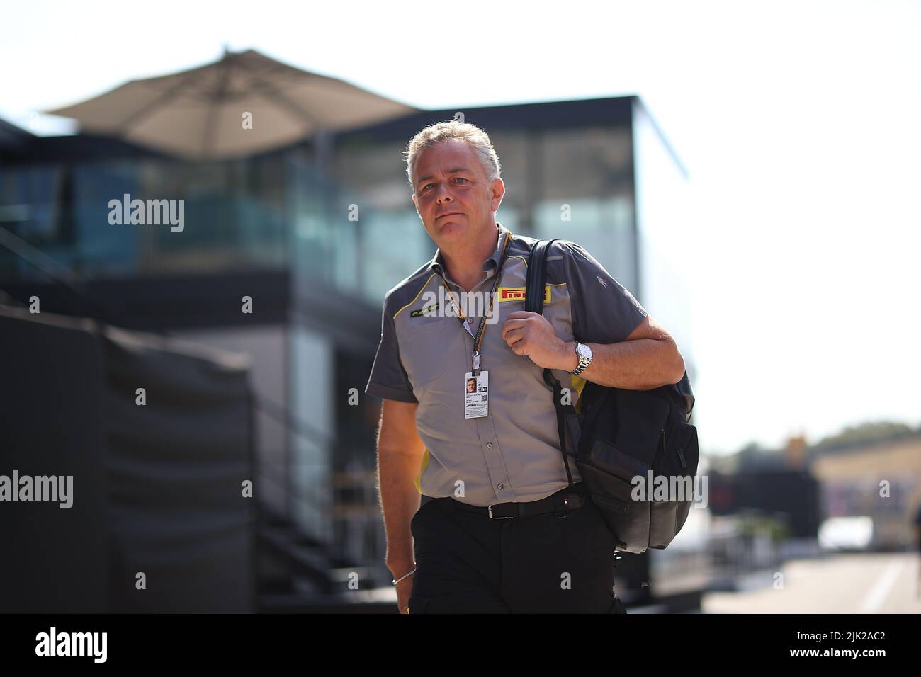 Mario Isola, Pirelli technical director during the Hungarian GP, 28-31 July 2022 at Hungaroring, Formula 1 World championship 2022. Stock Photo