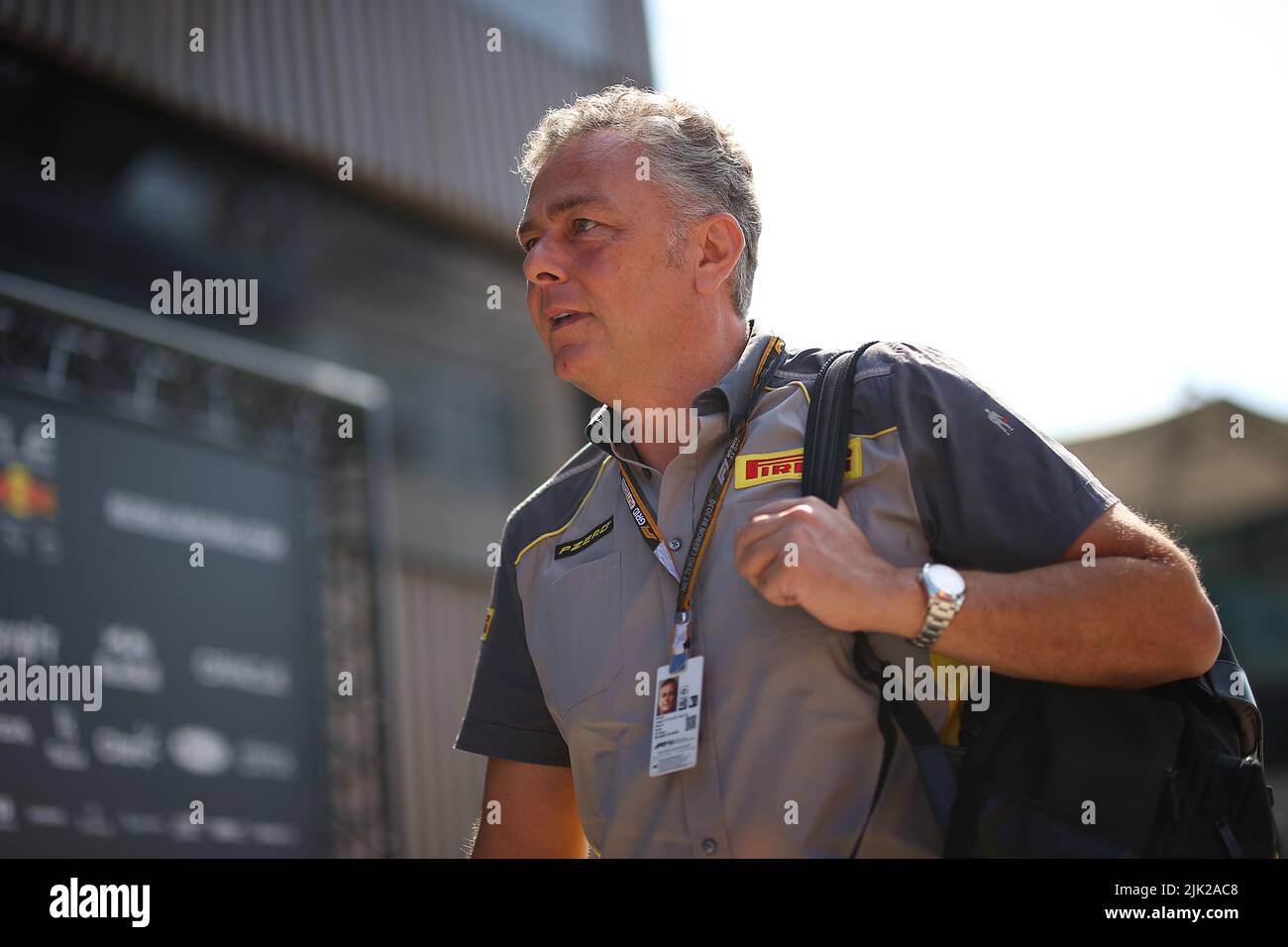 Mario Isola, Pirelli technical director during the Hungarian GP, 28-31 July 2022 at Hungaroring, Formula 1 World championship 2022. Stock Photo