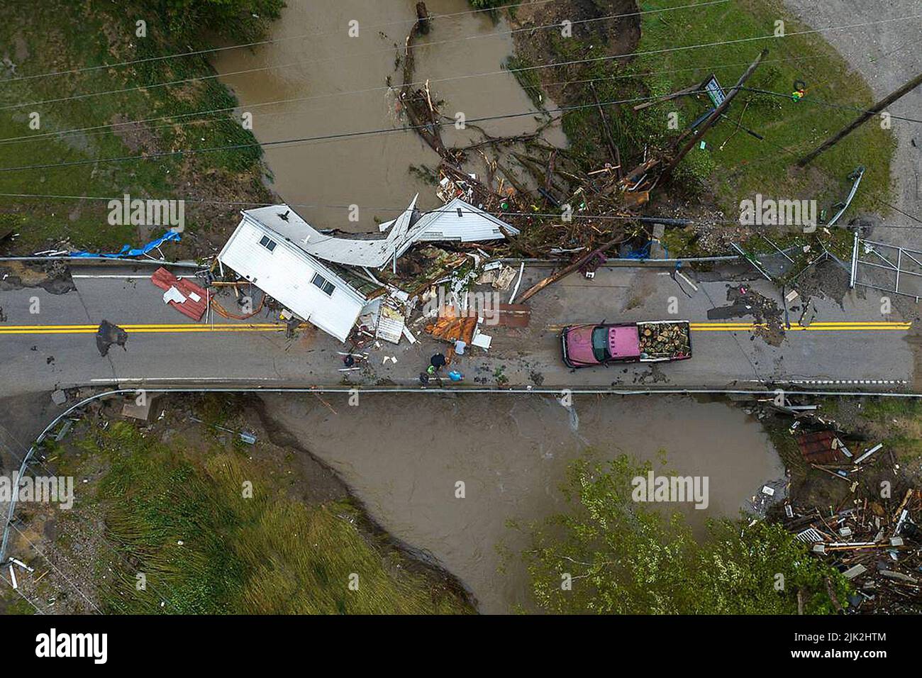 Kentucky, USA. 29th July, 2022. July 29, 2022, Whitesburg, Kentucky