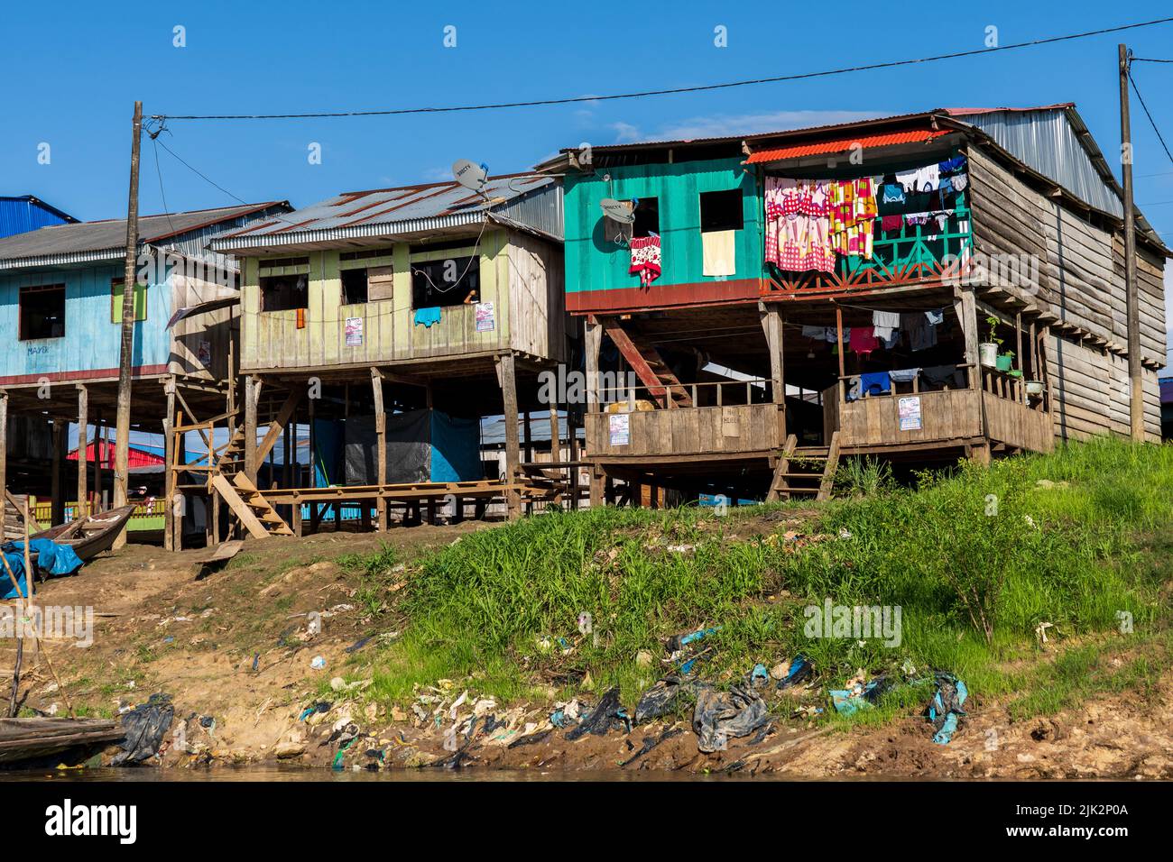 Belen, Peru is a river-based community in Iquitos that is plagued with ...