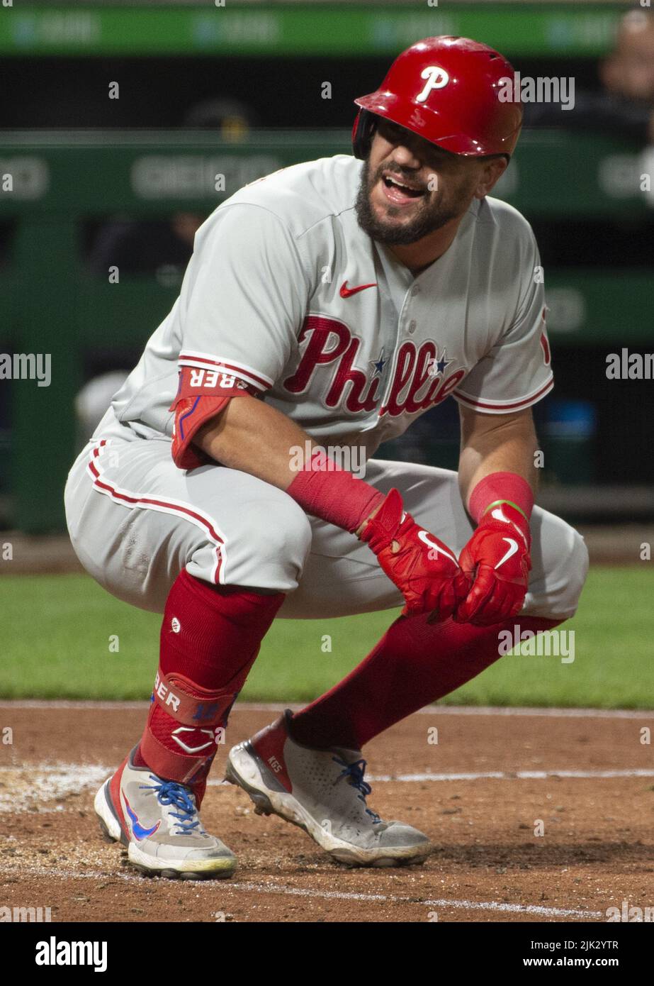 Pittsburgh, United States. 30th July, 2022. Philadelphia Phillies left