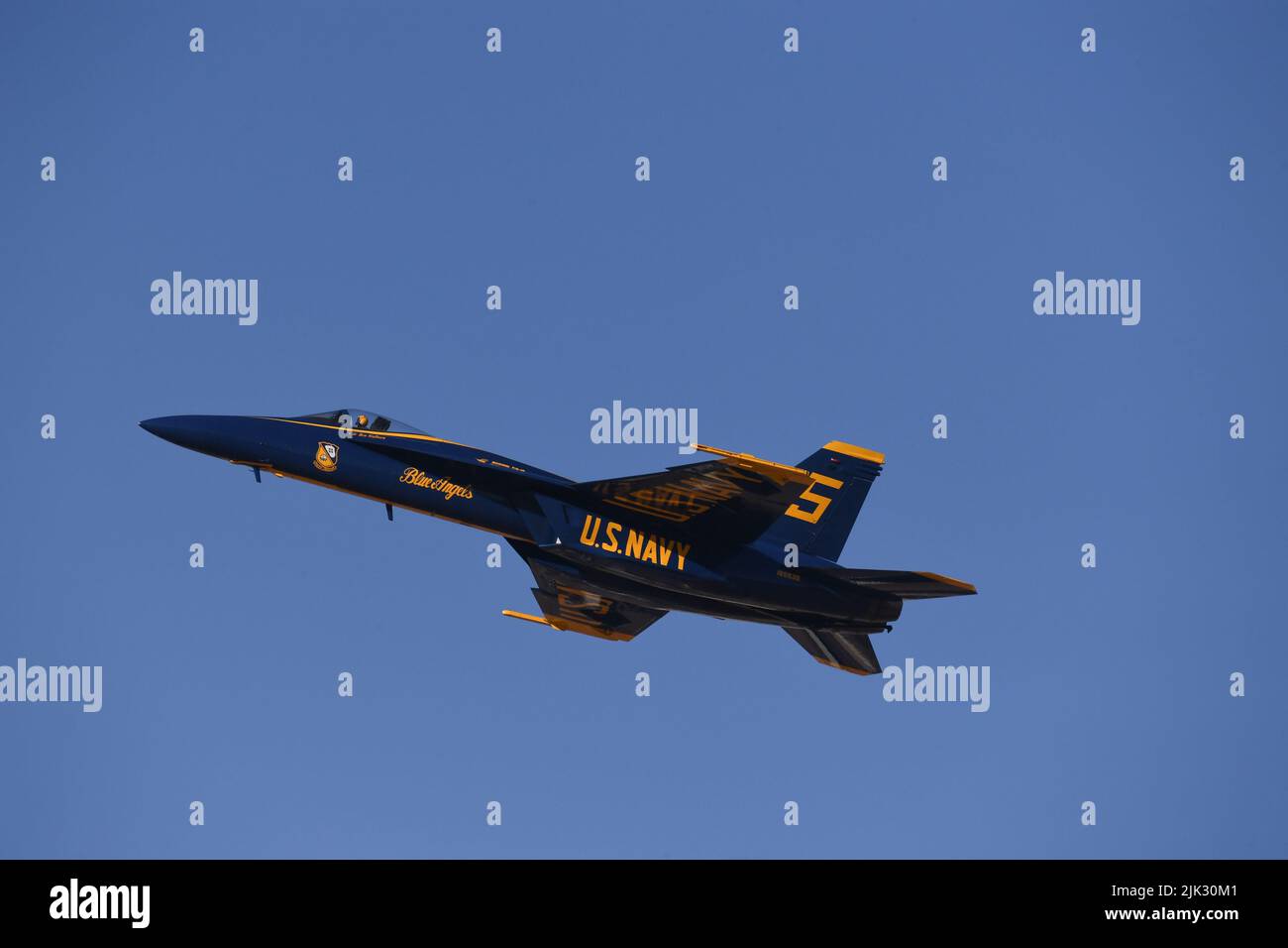 United States Navy Blue Angels practice during winter training at NAF