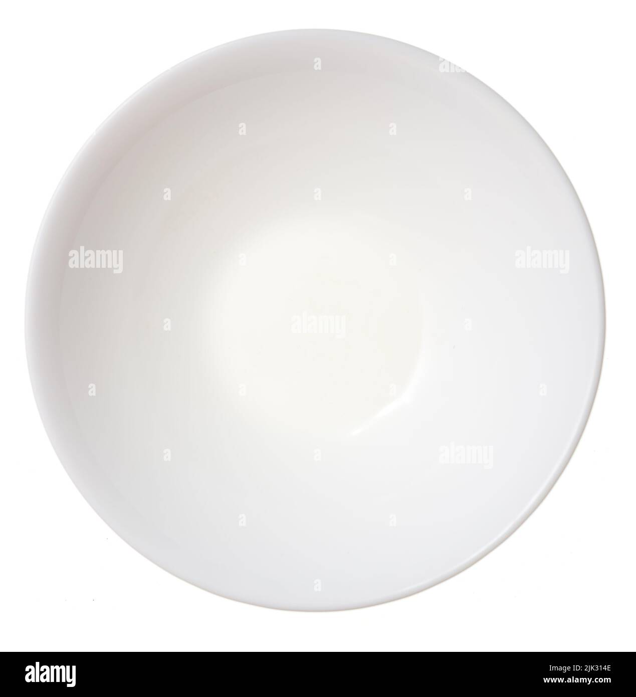 White empty plate isolated on white background Stock Photo - Alamy