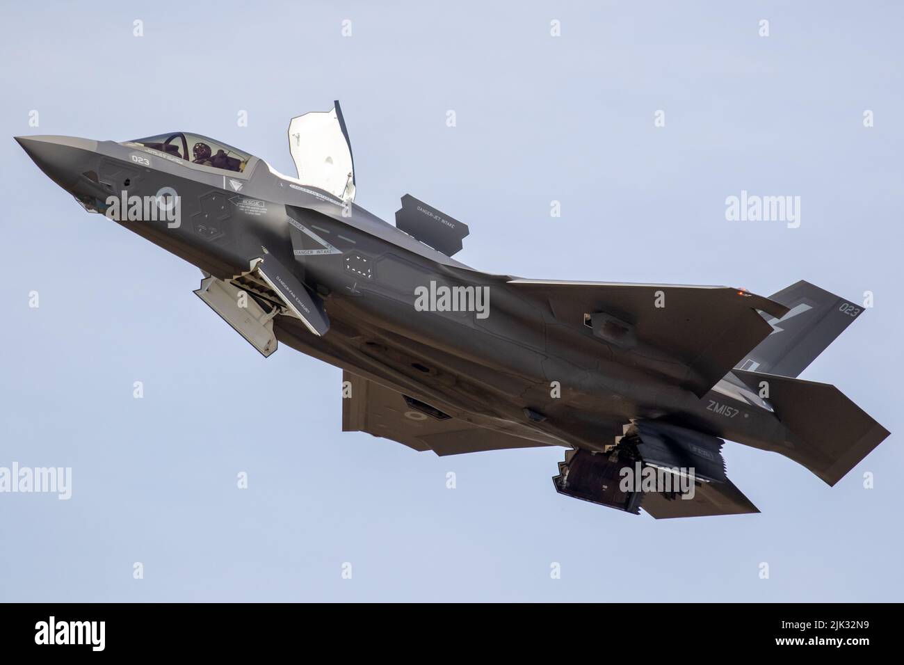 RAF F-35B Lightning at RIAT 2022 Stock Photo