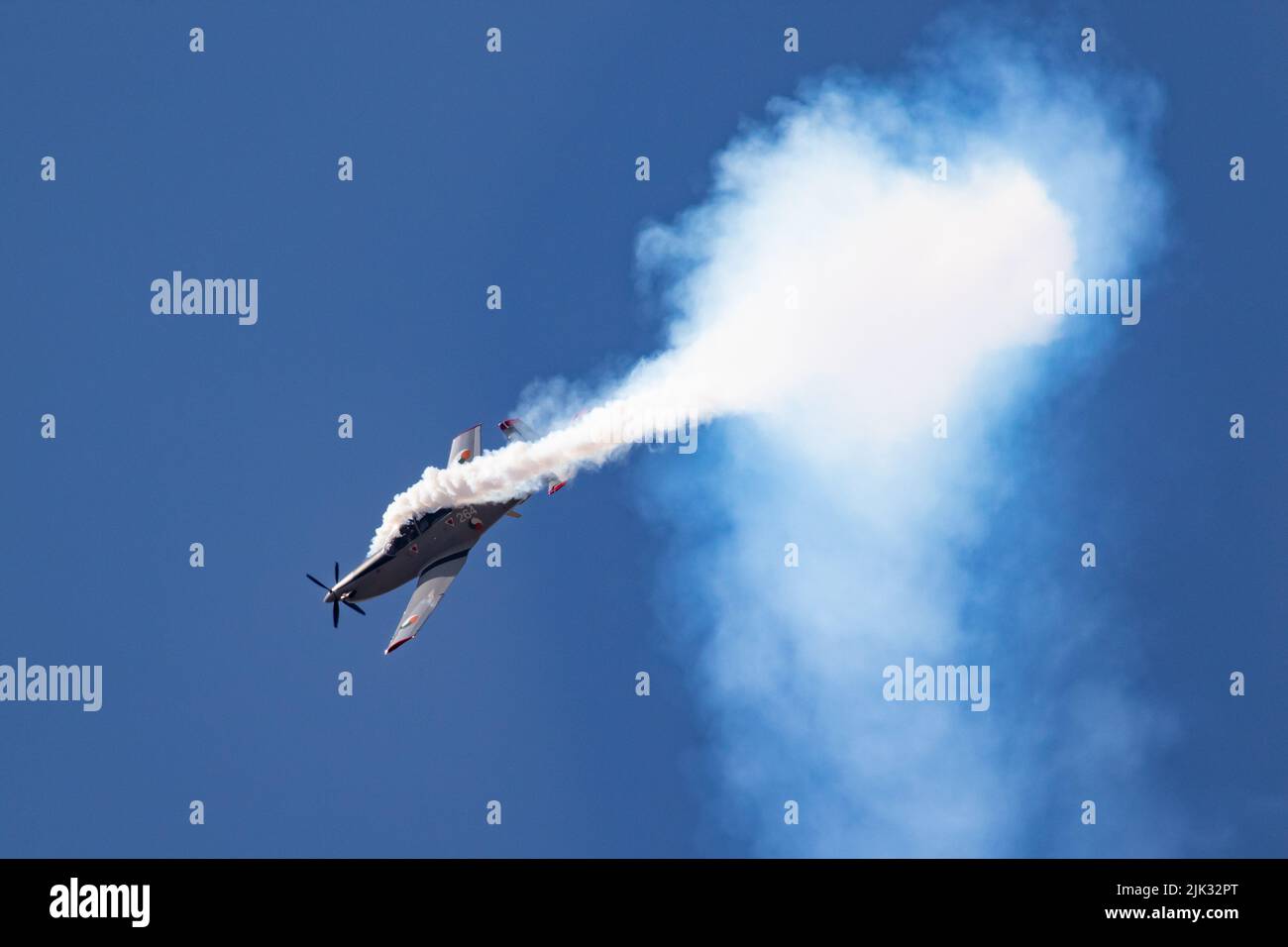 Irish Air Corps Silver Swallows at RIAT 2022 Stock Photo Alamy