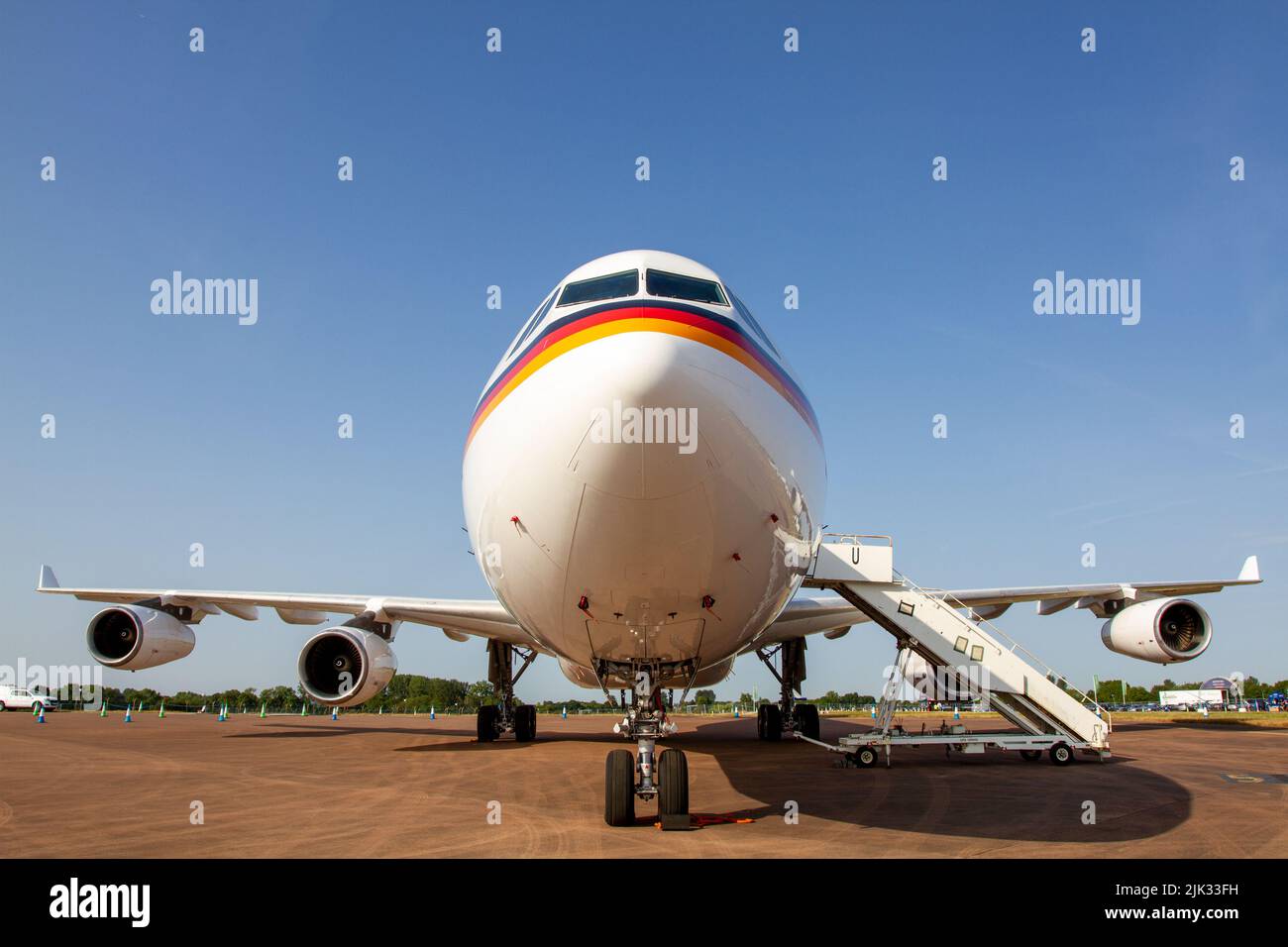 German Air Force Airbus A340 Stock Photo