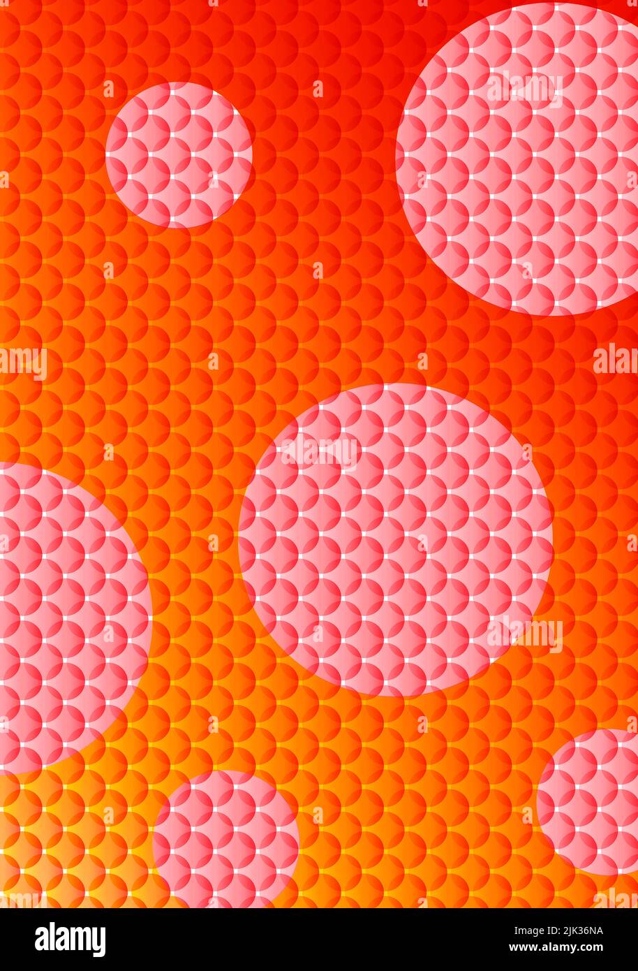 Abstract Geometry pattern red background for design - stock illustration Stock Photo