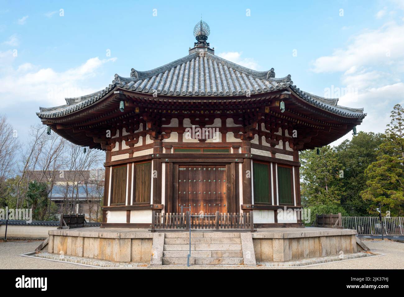 Hokuen Hall, Kōfuku Temple, Nara, Japan Stock Photo