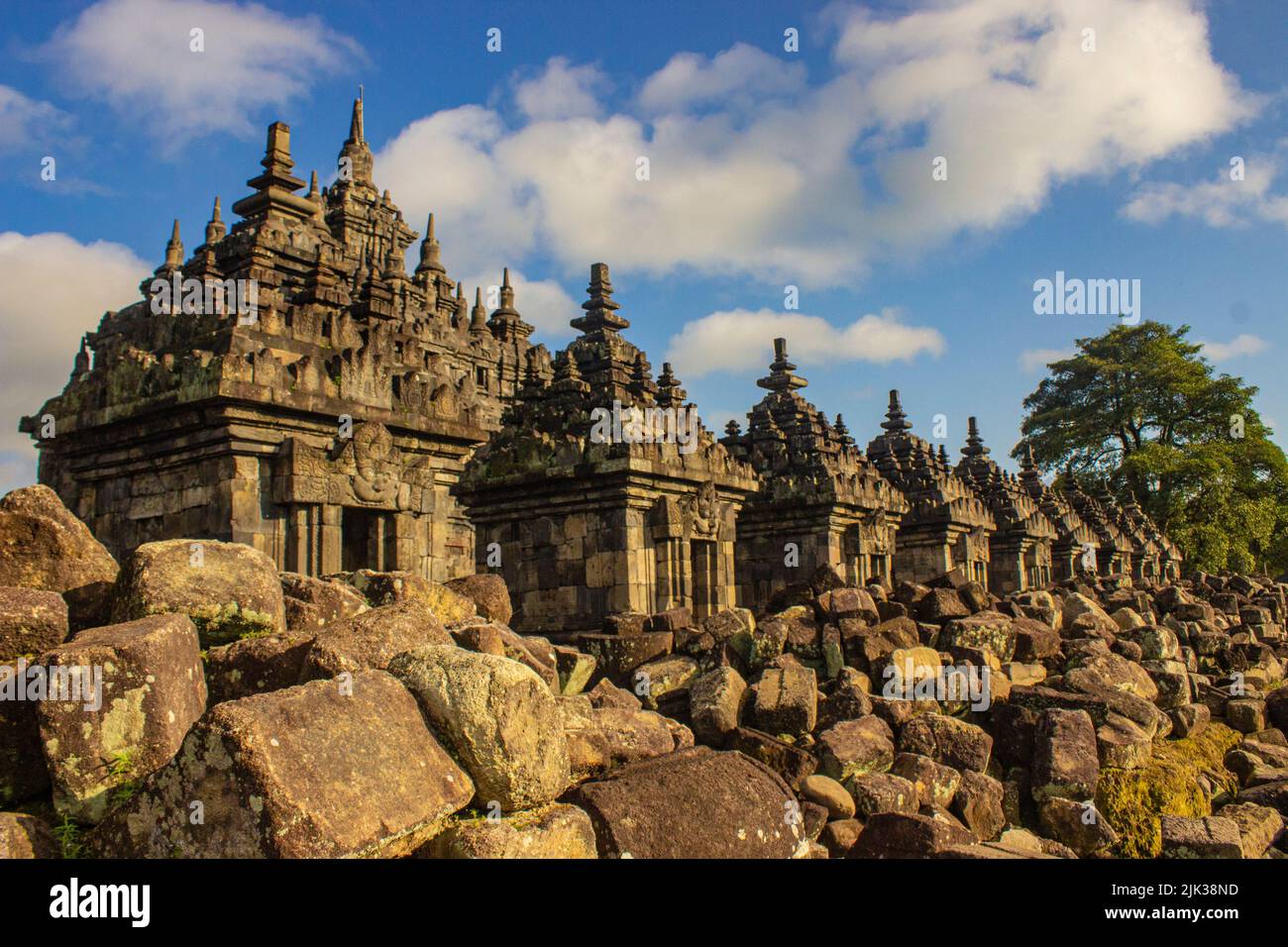 Candi Plaosan, a Buddhist temple located in Klaten Central Java