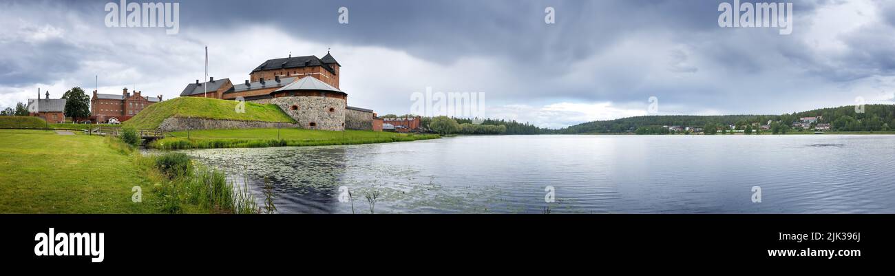 View on the Hame castle in Hameenlinna, Finland Stock Photo