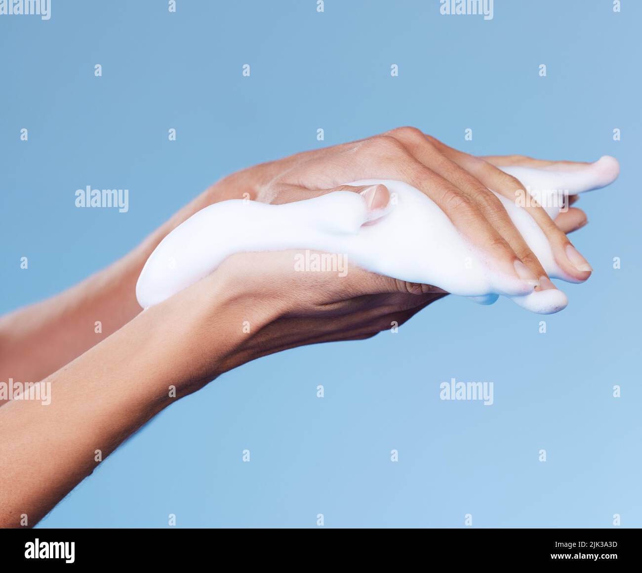 Lather up for soft, smooth skin. Studio shot of an unrecognisable woman 