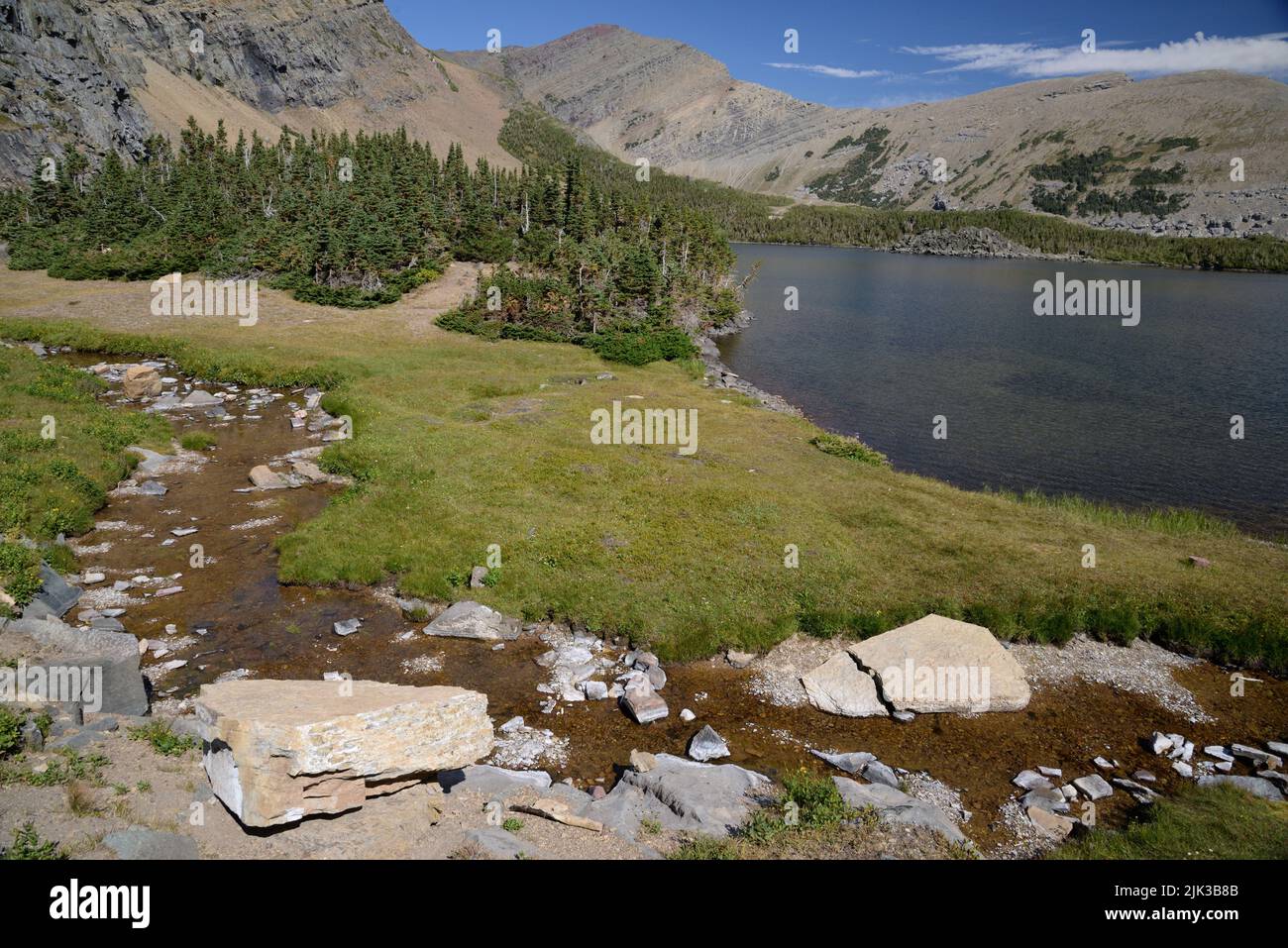 Waterton Lakes National Park Canada Stock Photo Alamy